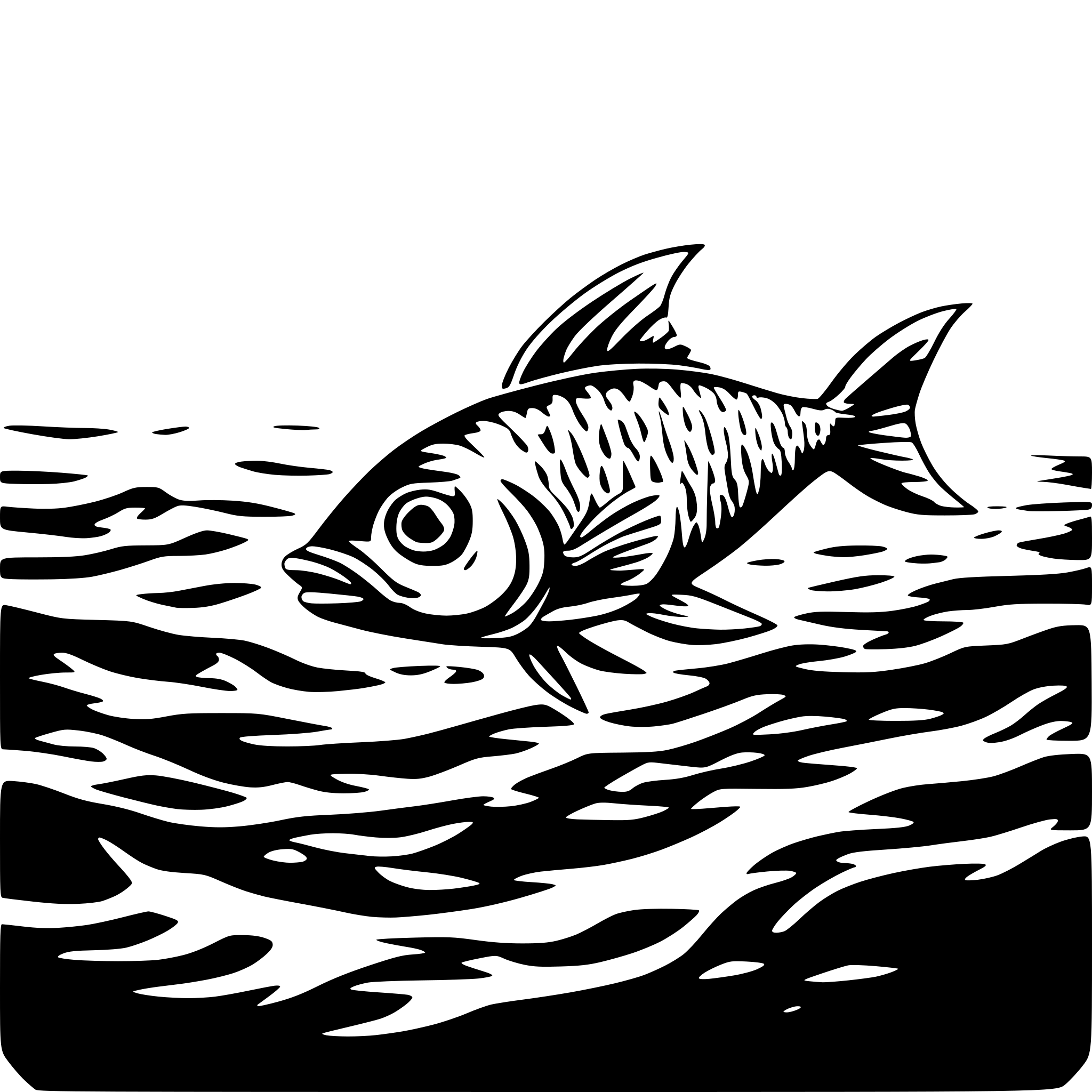 AI-generated SVG of 'generate fish in the sea'