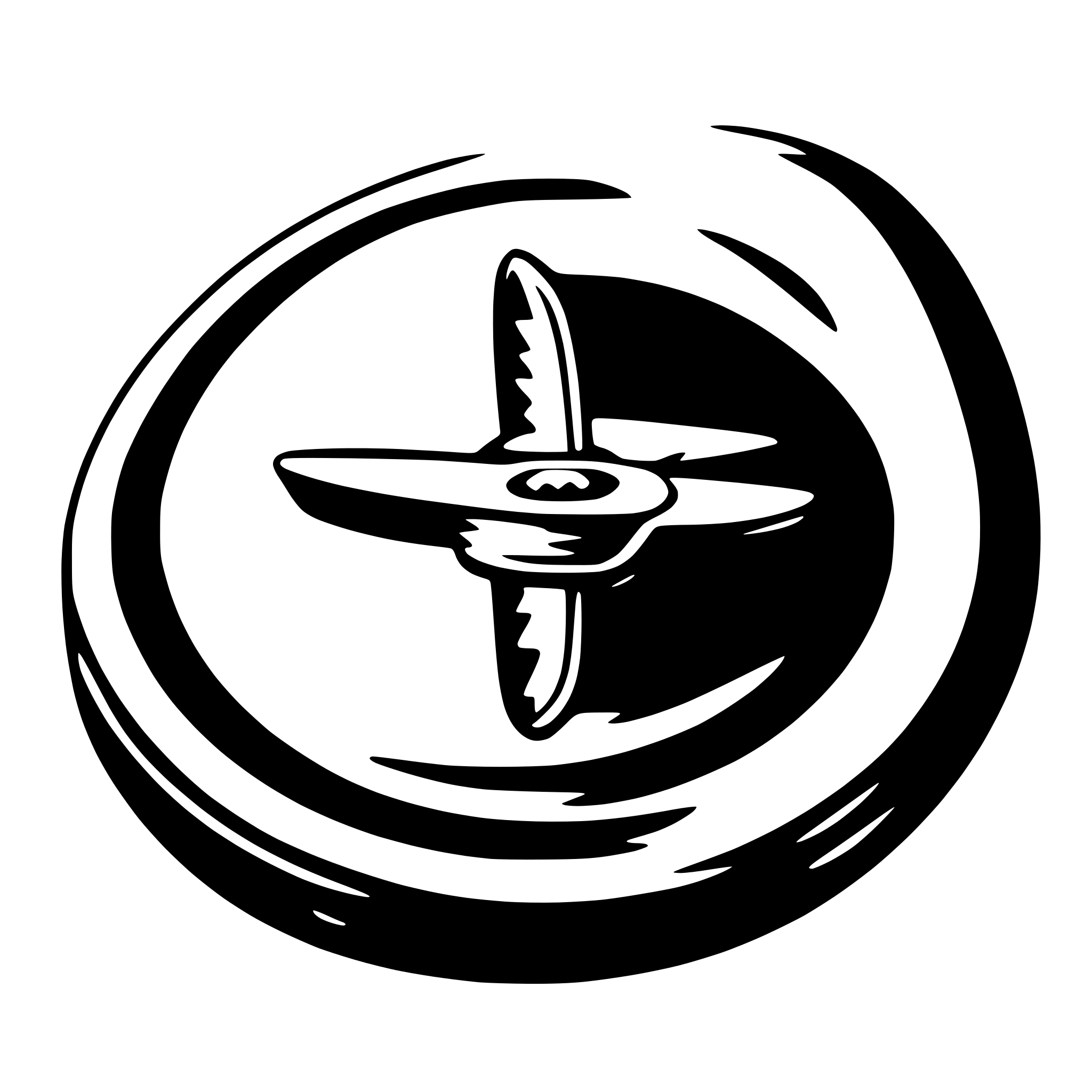 AI-generated SVG of a frisbee