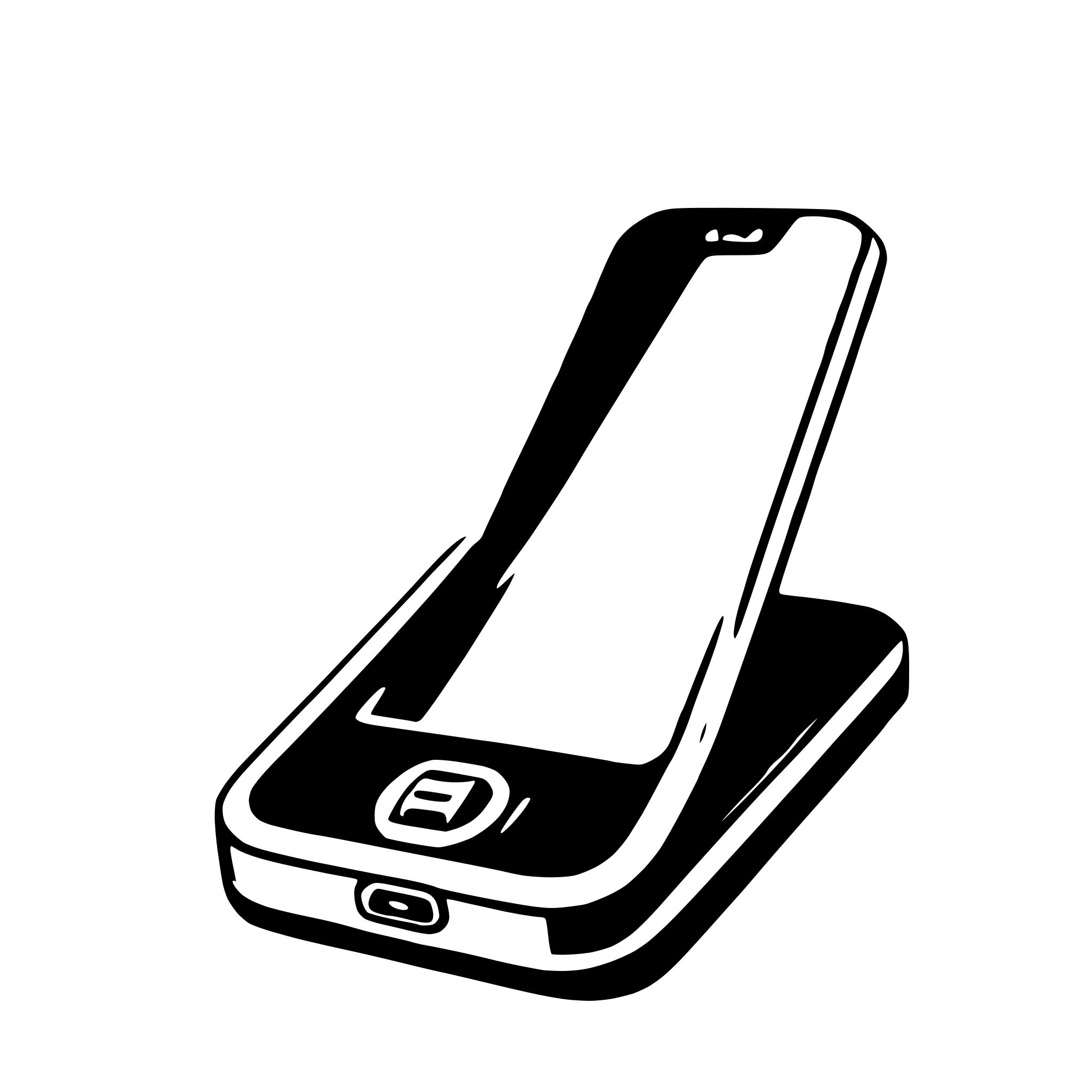 AI-generated SVG of 'smartphone'