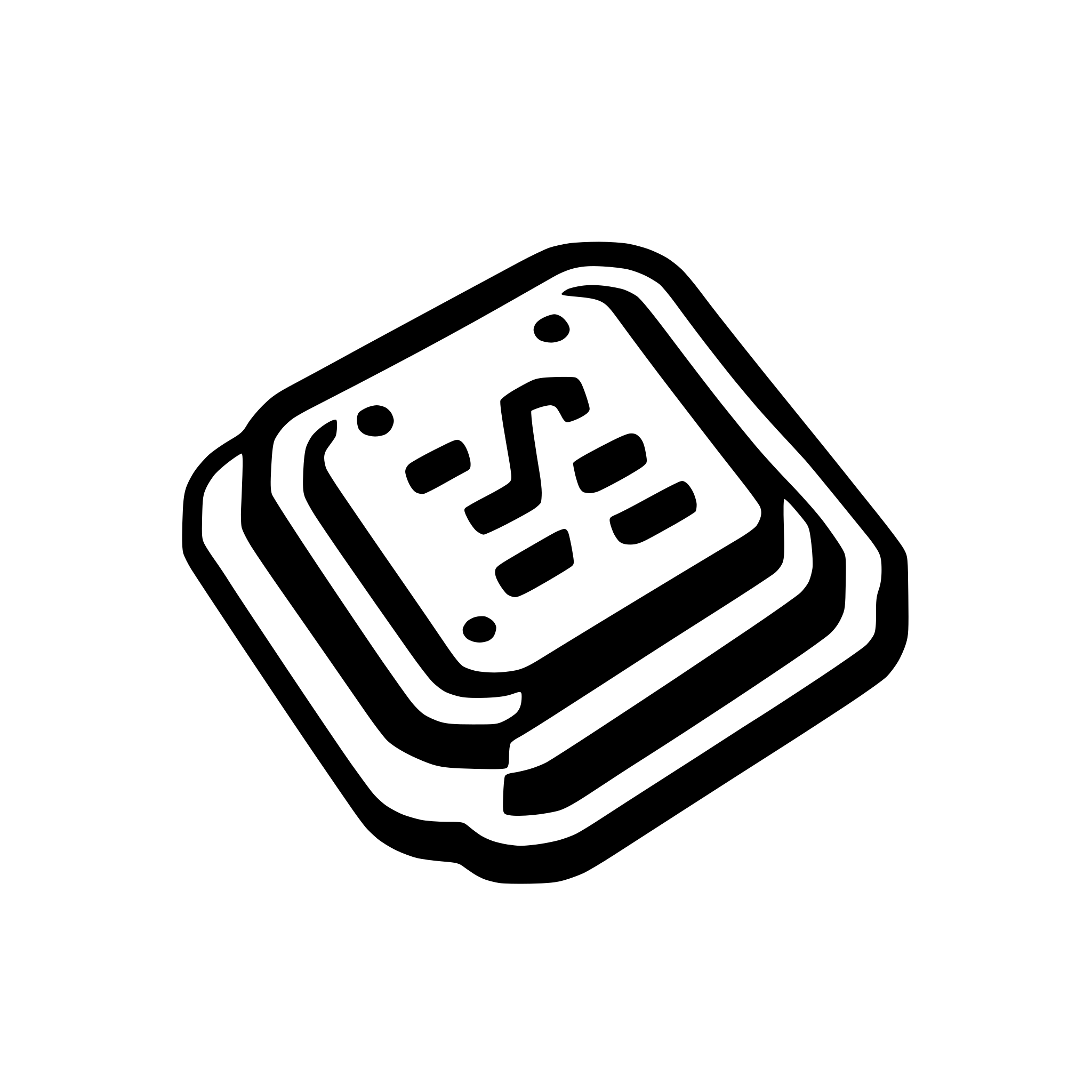 AI-generated SVG of 'central processing unit from top'