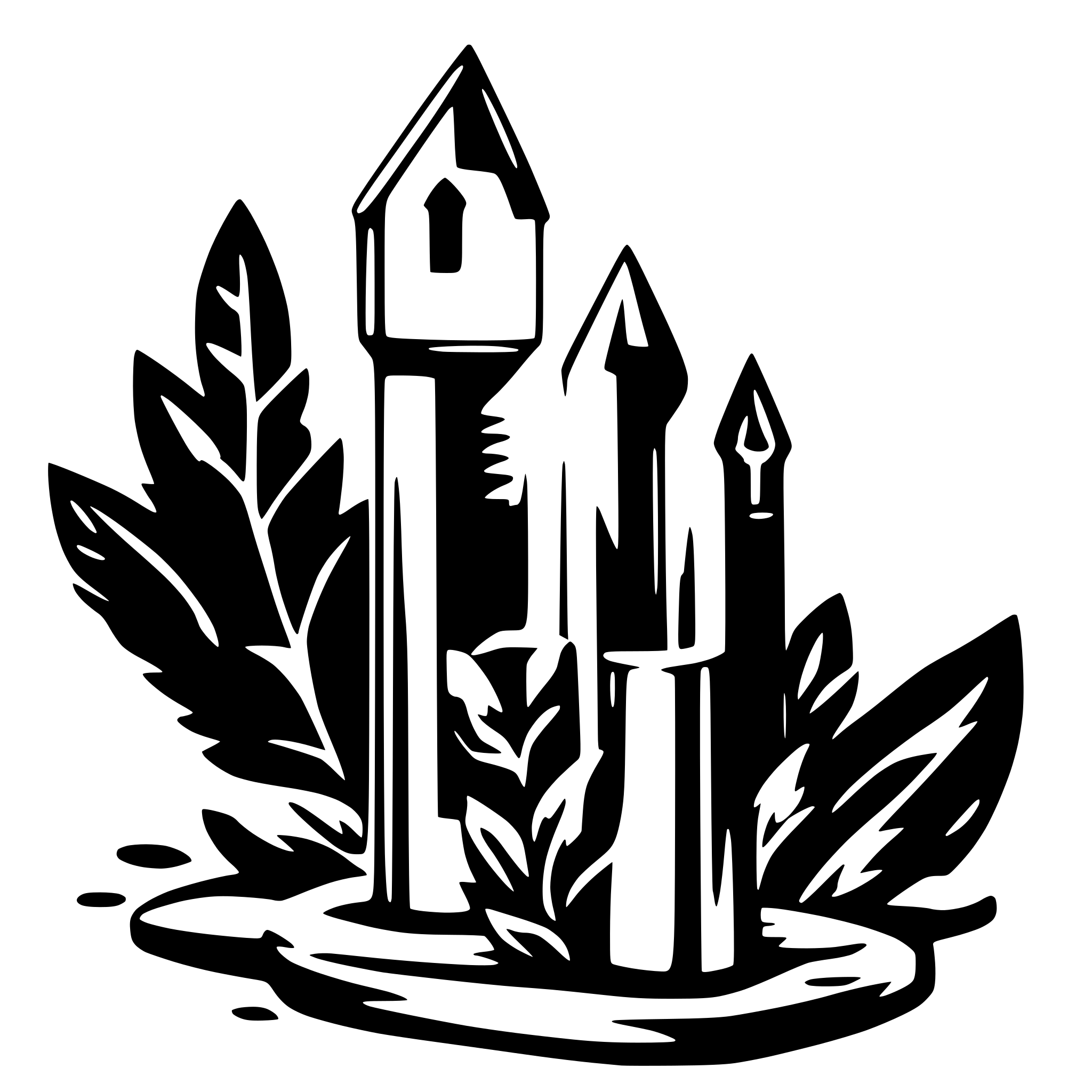 AI-generated SVG of a электроэпиляция