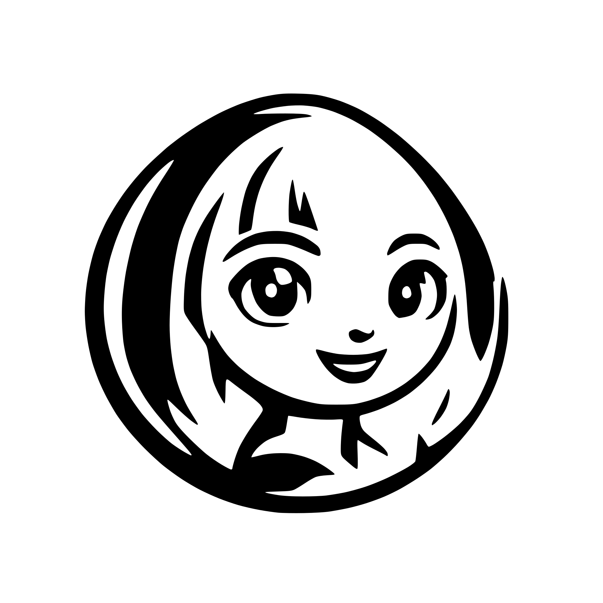 AI-generated SVG of 'rebote cute'
