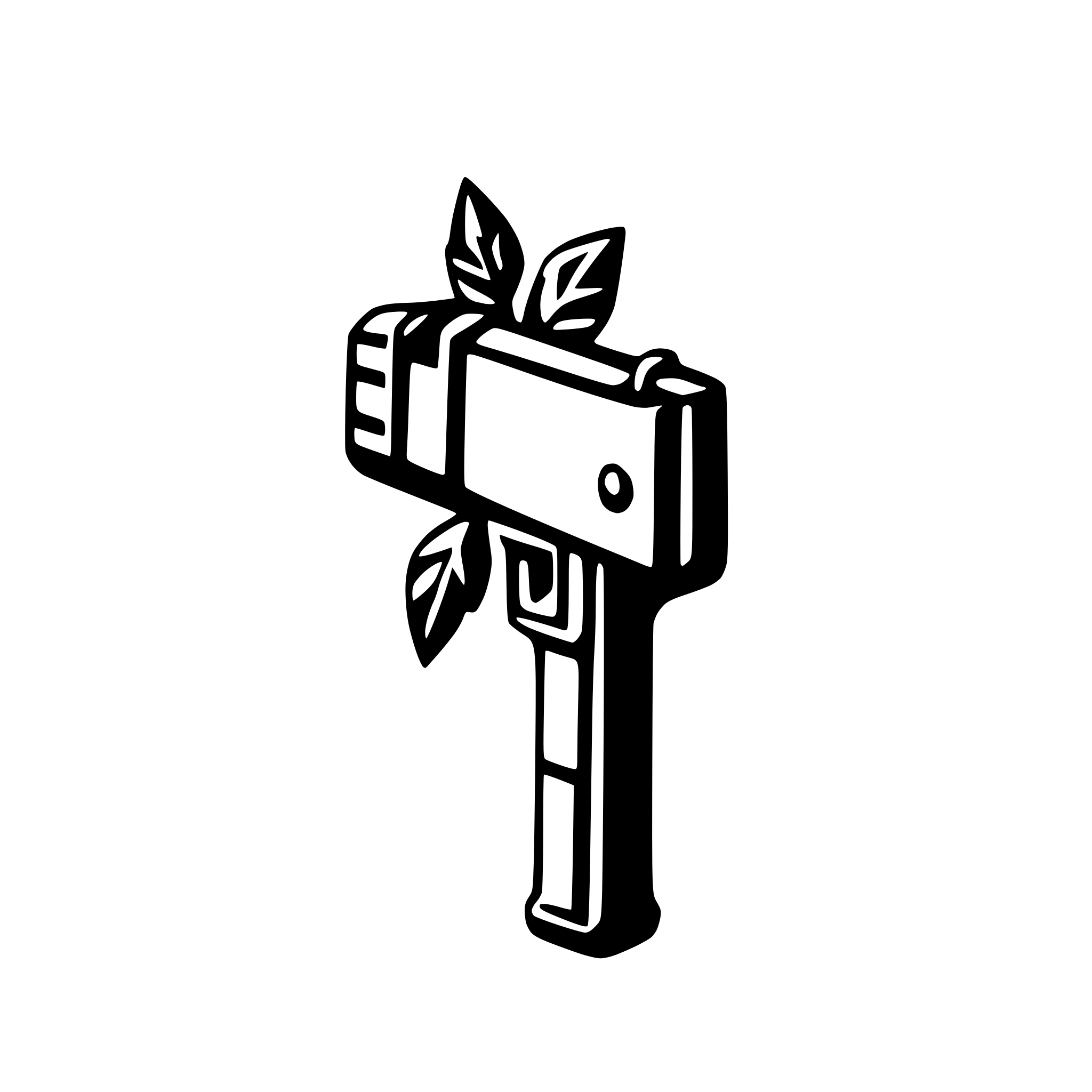AI-generated SVG of a UZI