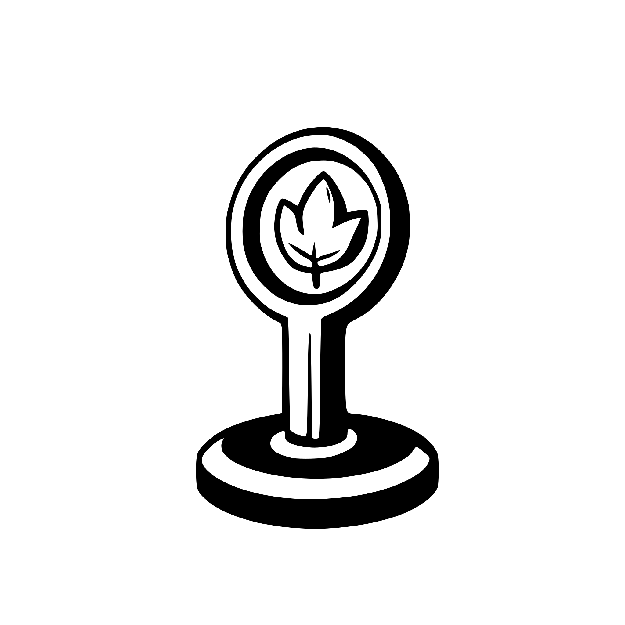 AI-generated SVG of 'a logo of a light weight productivity tool that is a linar slide by slide presentaiton tool. minimalistic and cool'
