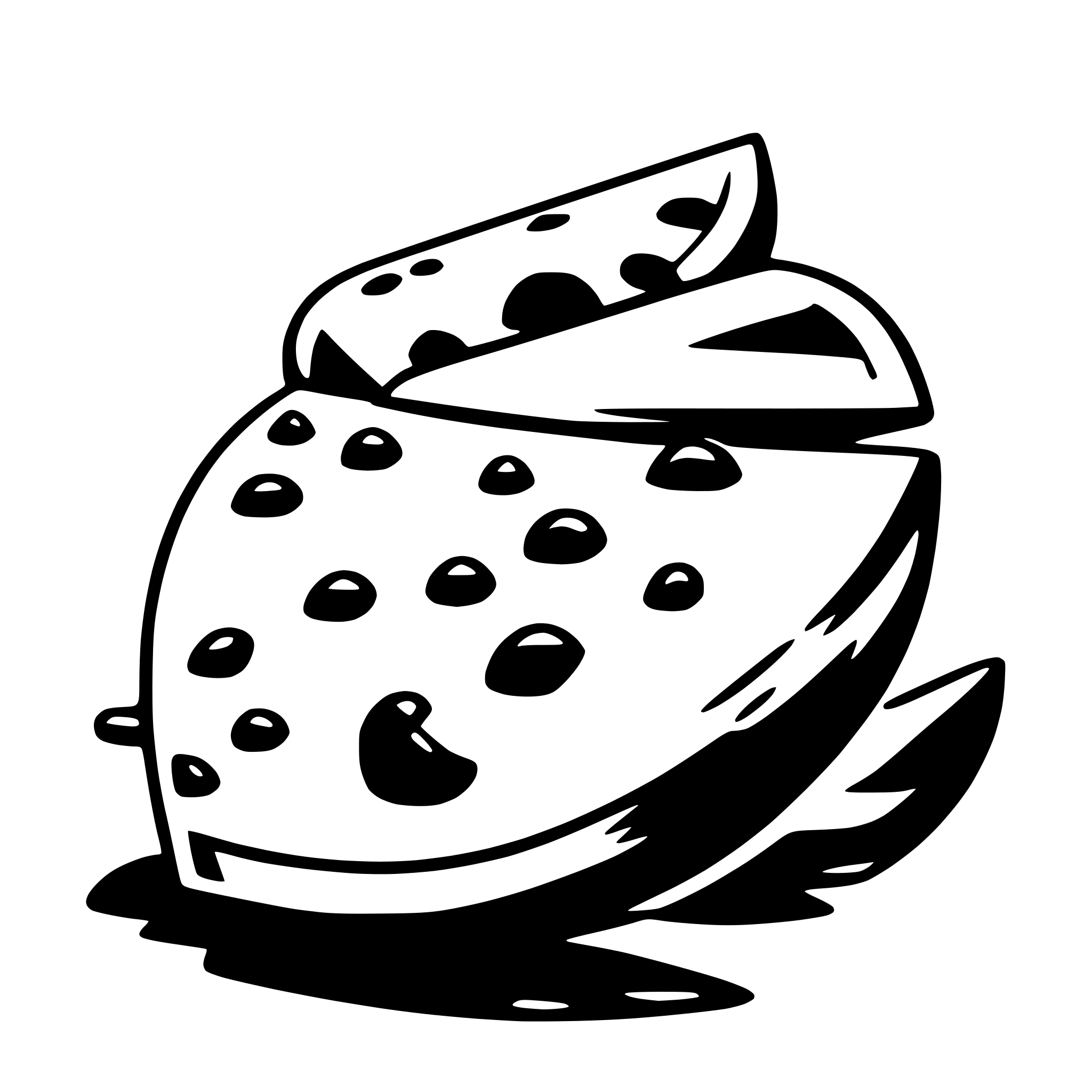 AI-generated SVG of a hamimelon