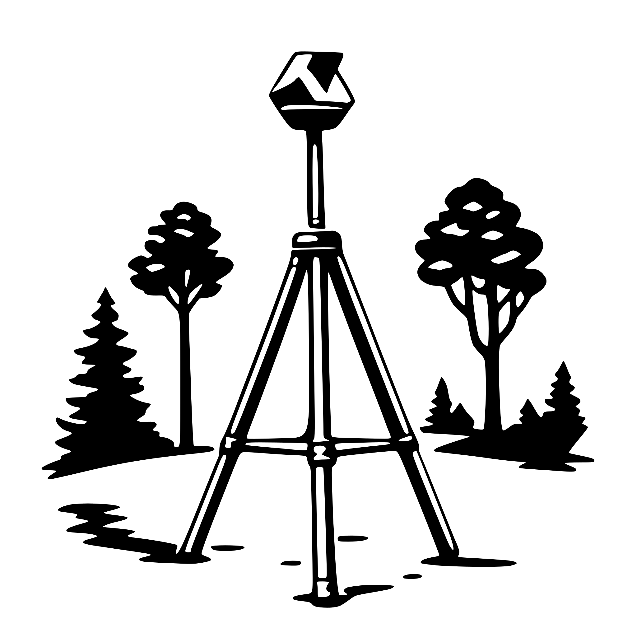 AI-generated SVG of 'tripod'