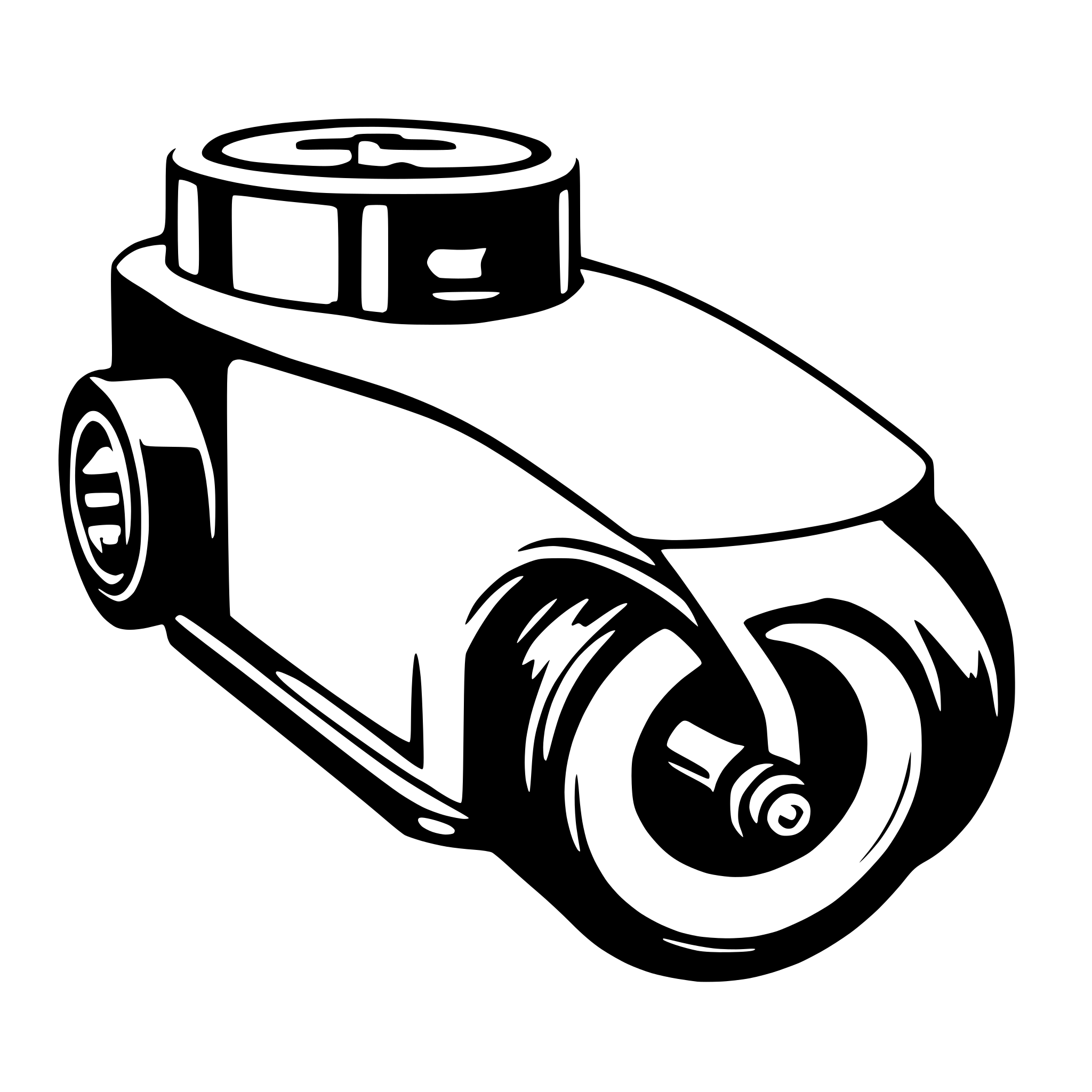 AI-generated SVG of 'motor mount'