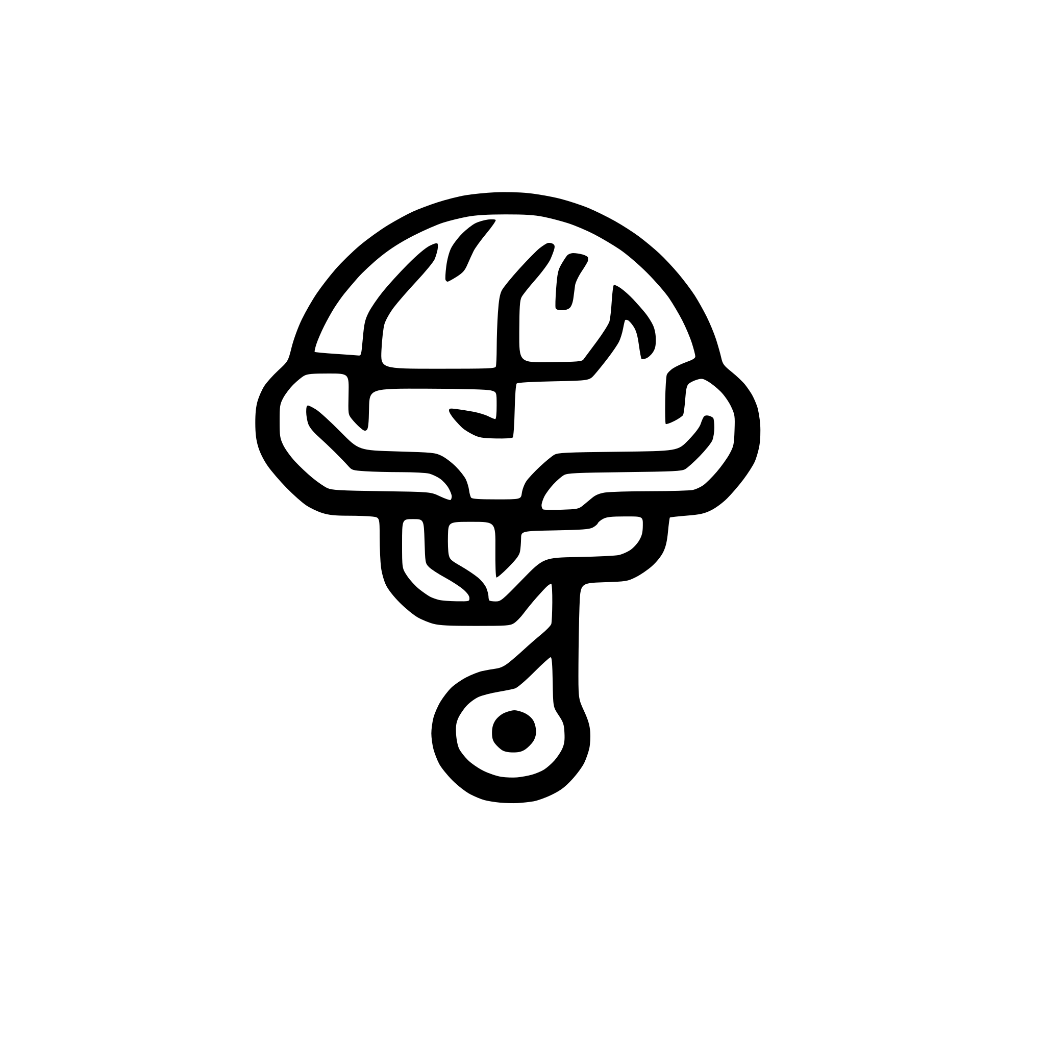 AI-generated SVG of 'brain ai icon'