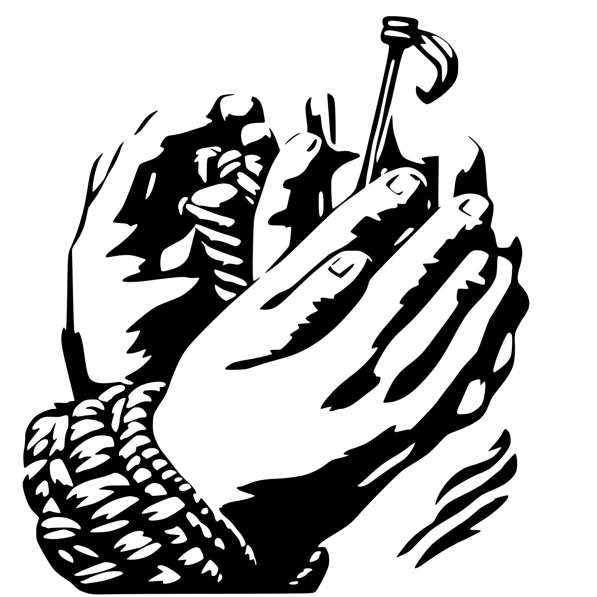 AI-generated SVG of a hands knitting wool