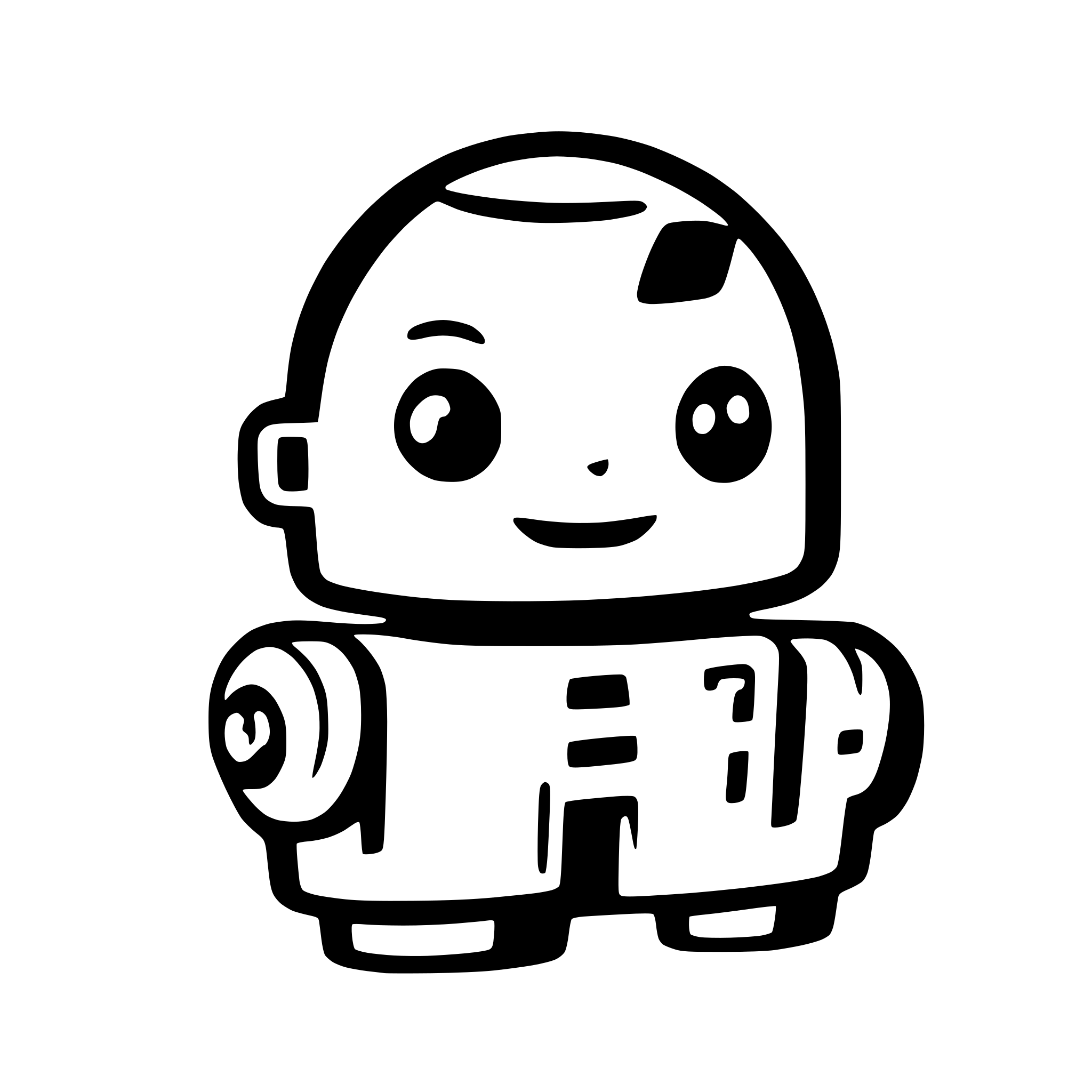 AI-generated SVG of 'AI Robot'