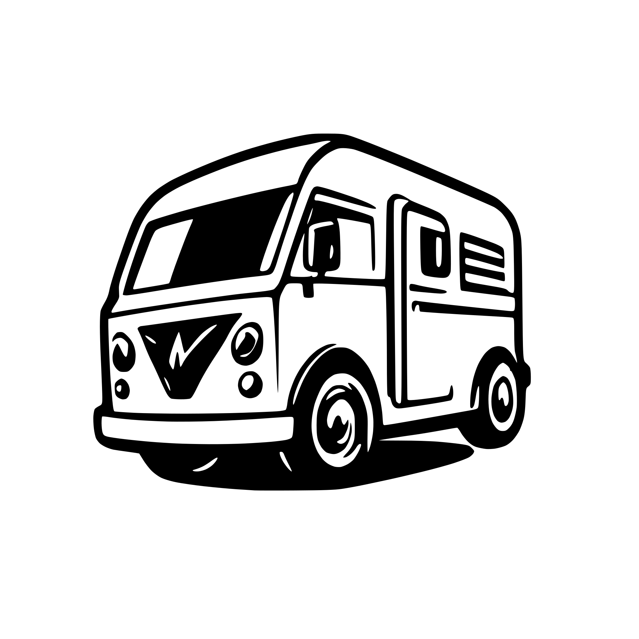 AI-generated SVG of 'RV vehicle logo'