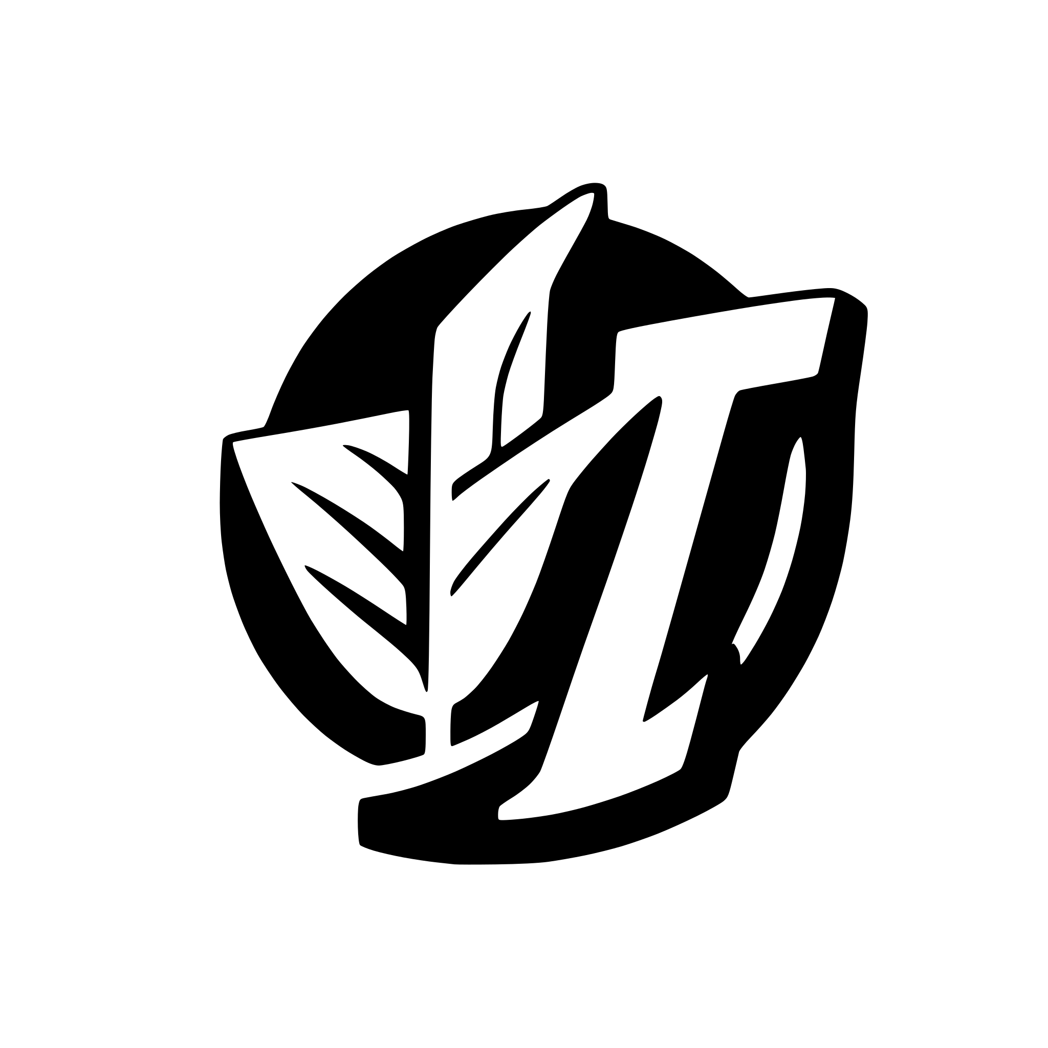 AI-generated SVG of a alphabet J