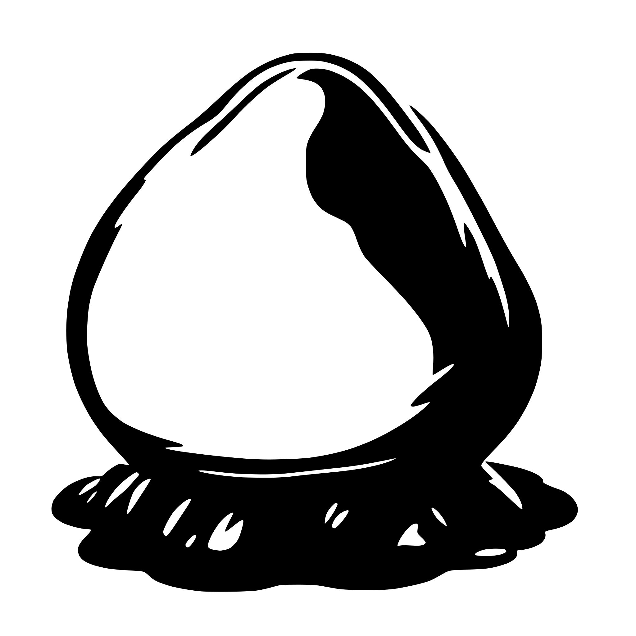 AI-generated SVG of a blob
