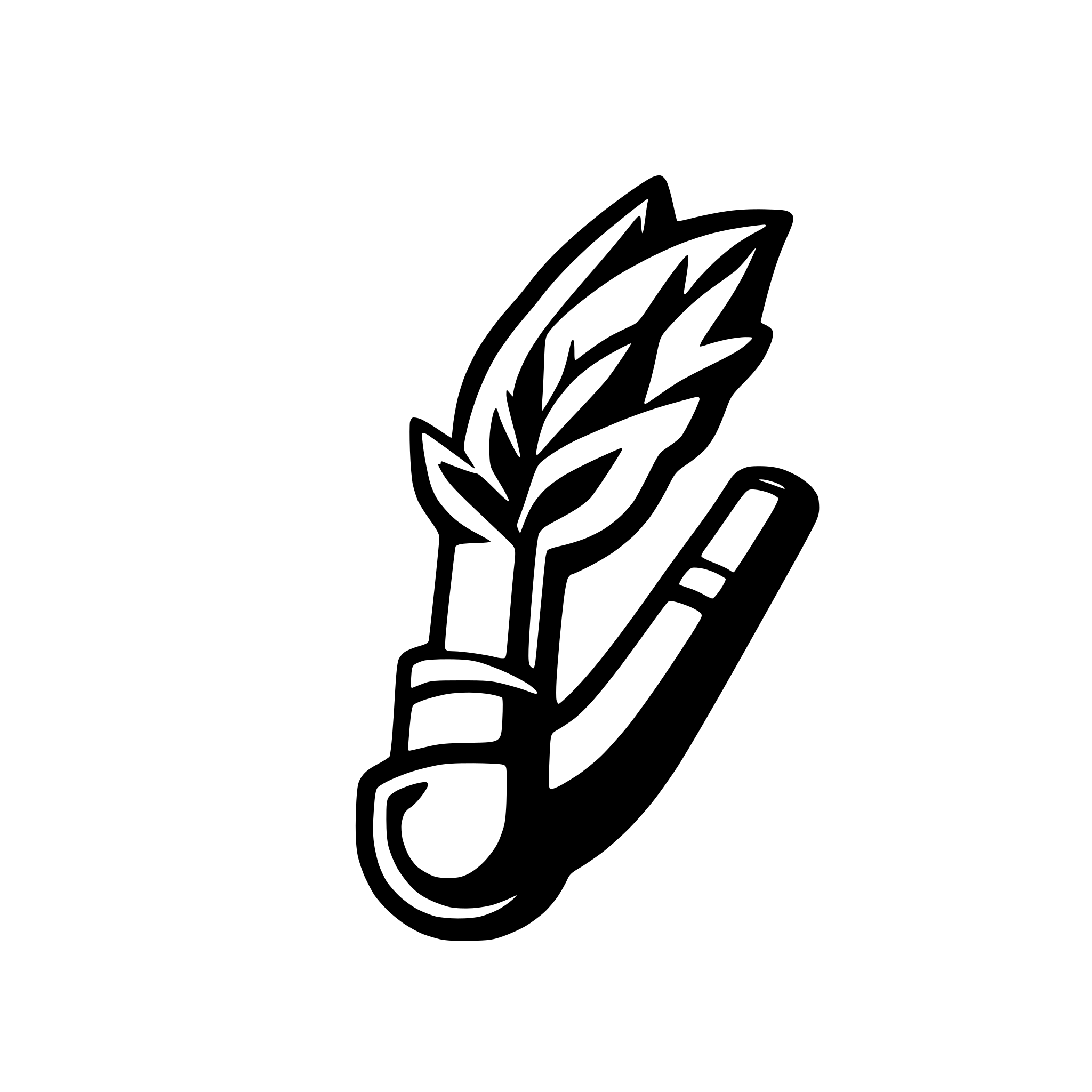 AI-generated SVG of 'tobacco pipe icon'