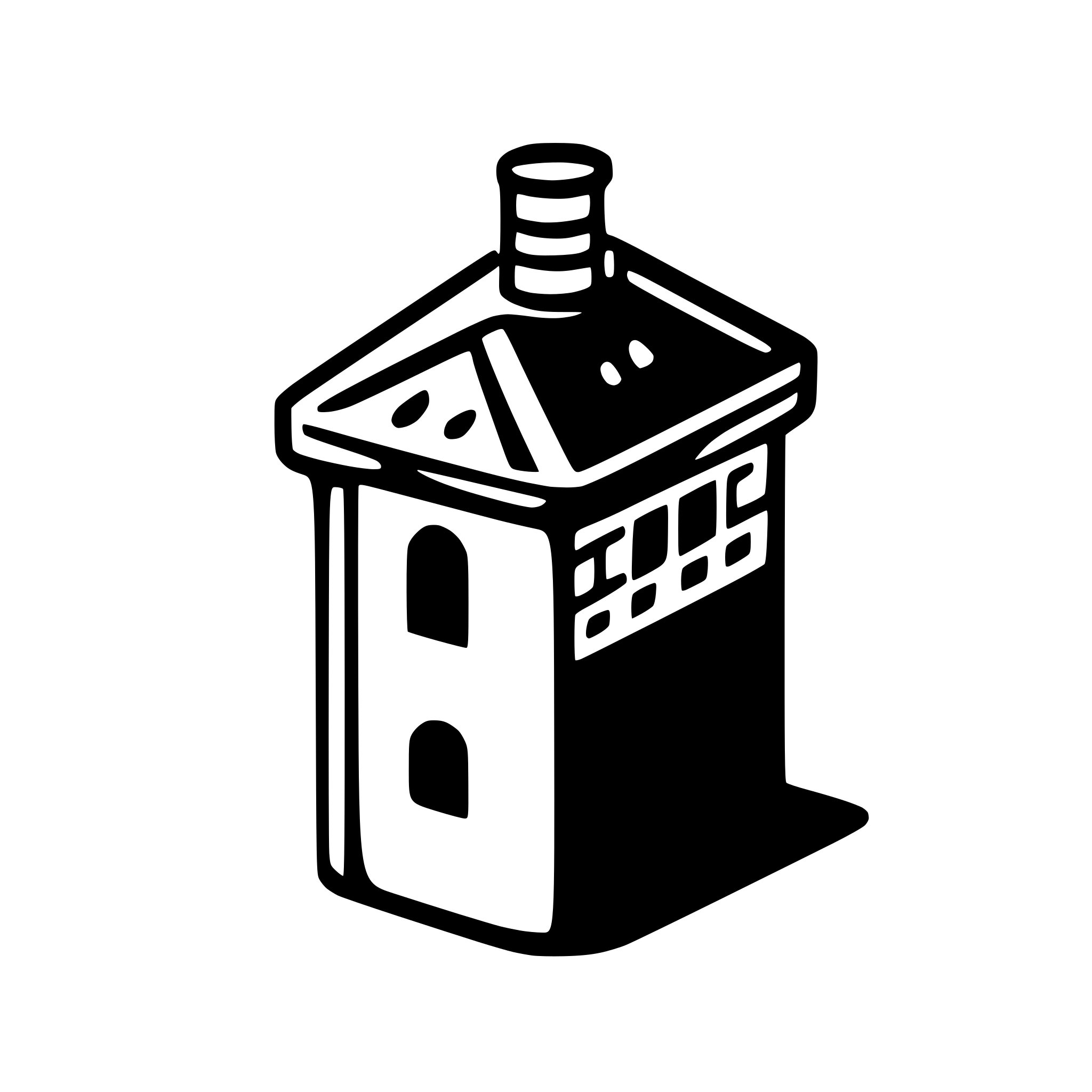 AI-generated SVG of a pixel art factory icon historical slant roof chimney flat