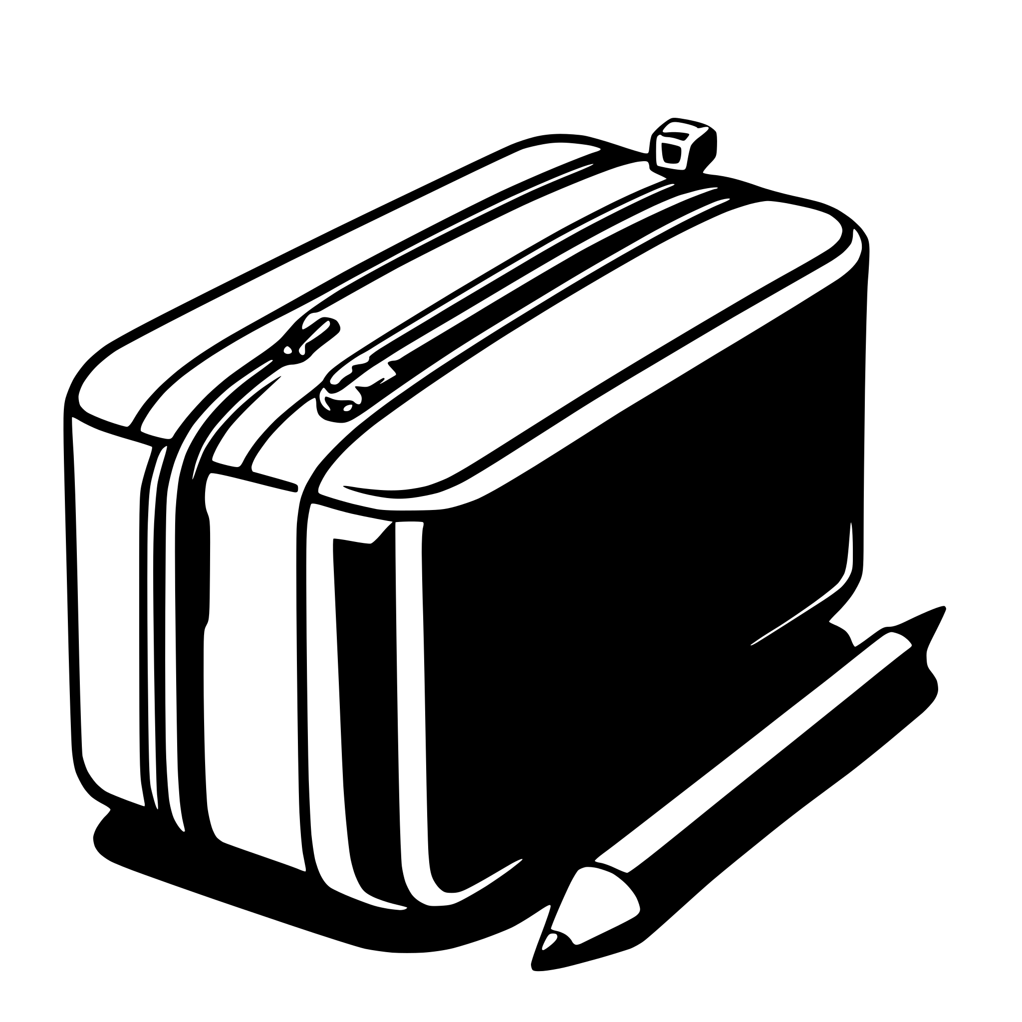AI-generated SVG of a pencil case