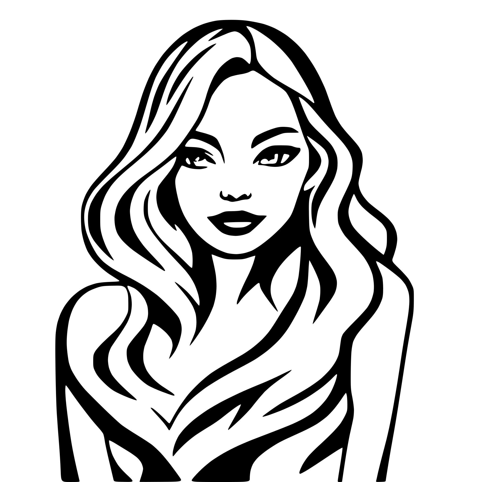 AI-generated SVG of a A minimalist line art of a woman with flowing, beautiful hair, exuding confidence and elegance. The design should be sleek, modern, and empowering AI-generated SVG of a A minimalist line art of a woman with flowing, beautiful hair, exuding confidence and elegance. The design should be sleek, modern, and empowering