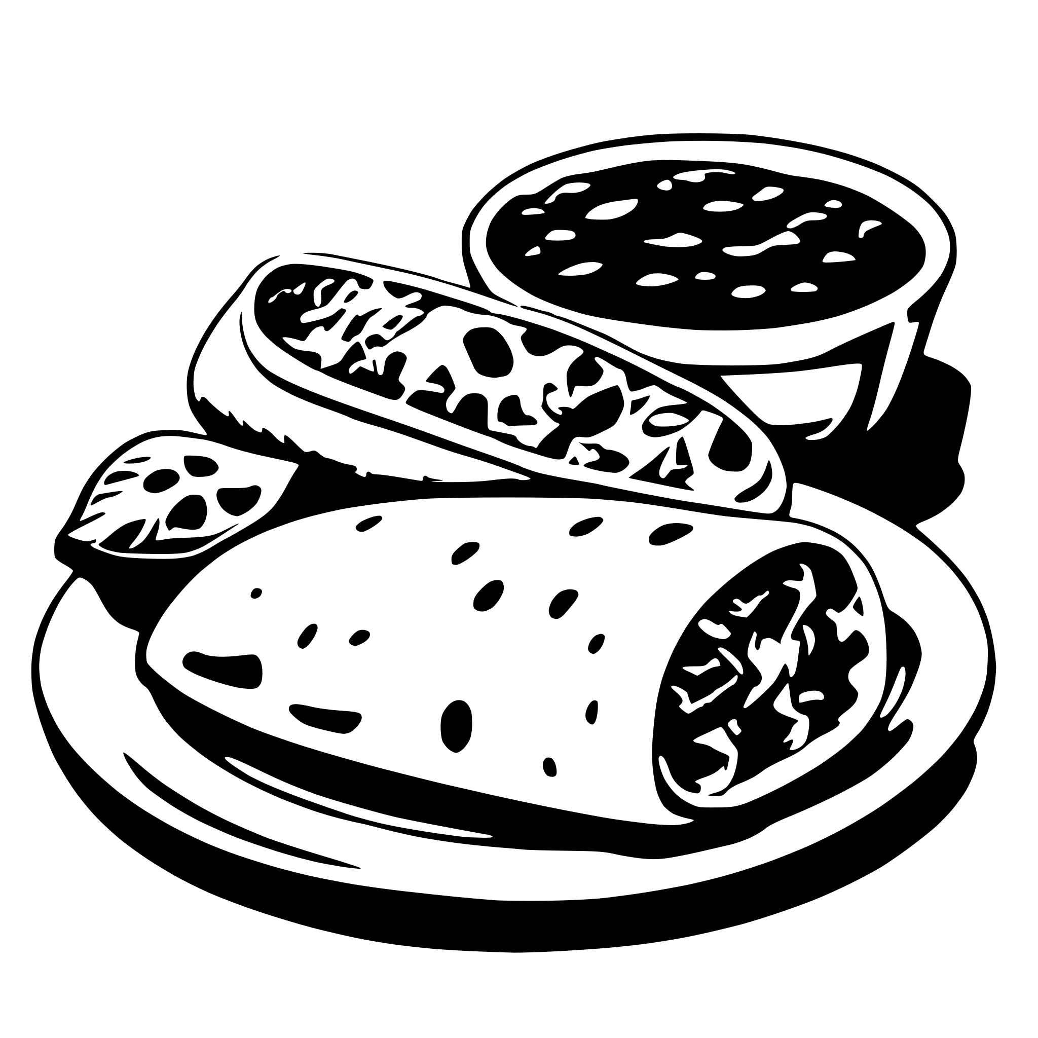 AI-generated SVG of a Breakfast burrito