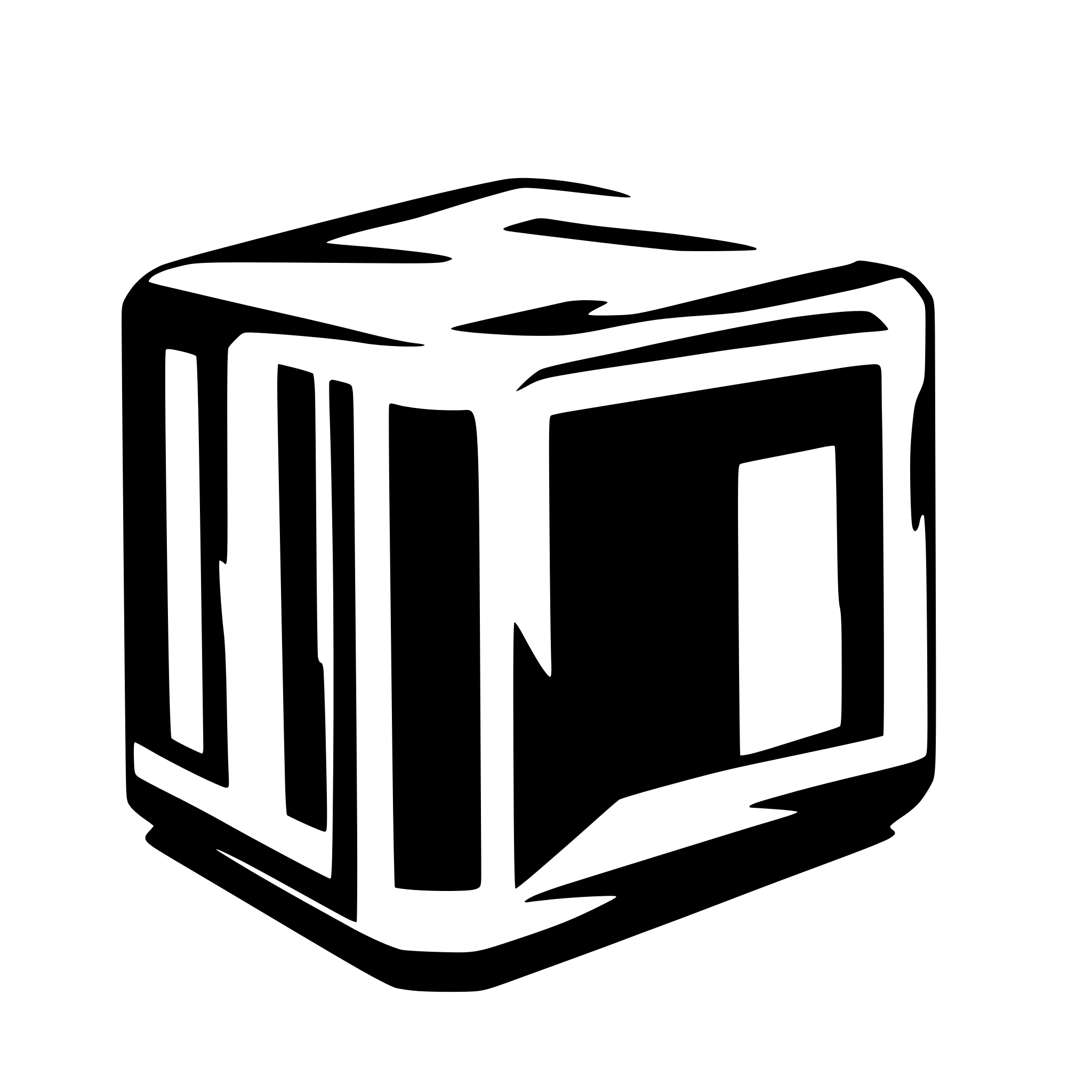 AI-generated SVG of 'cuboid'