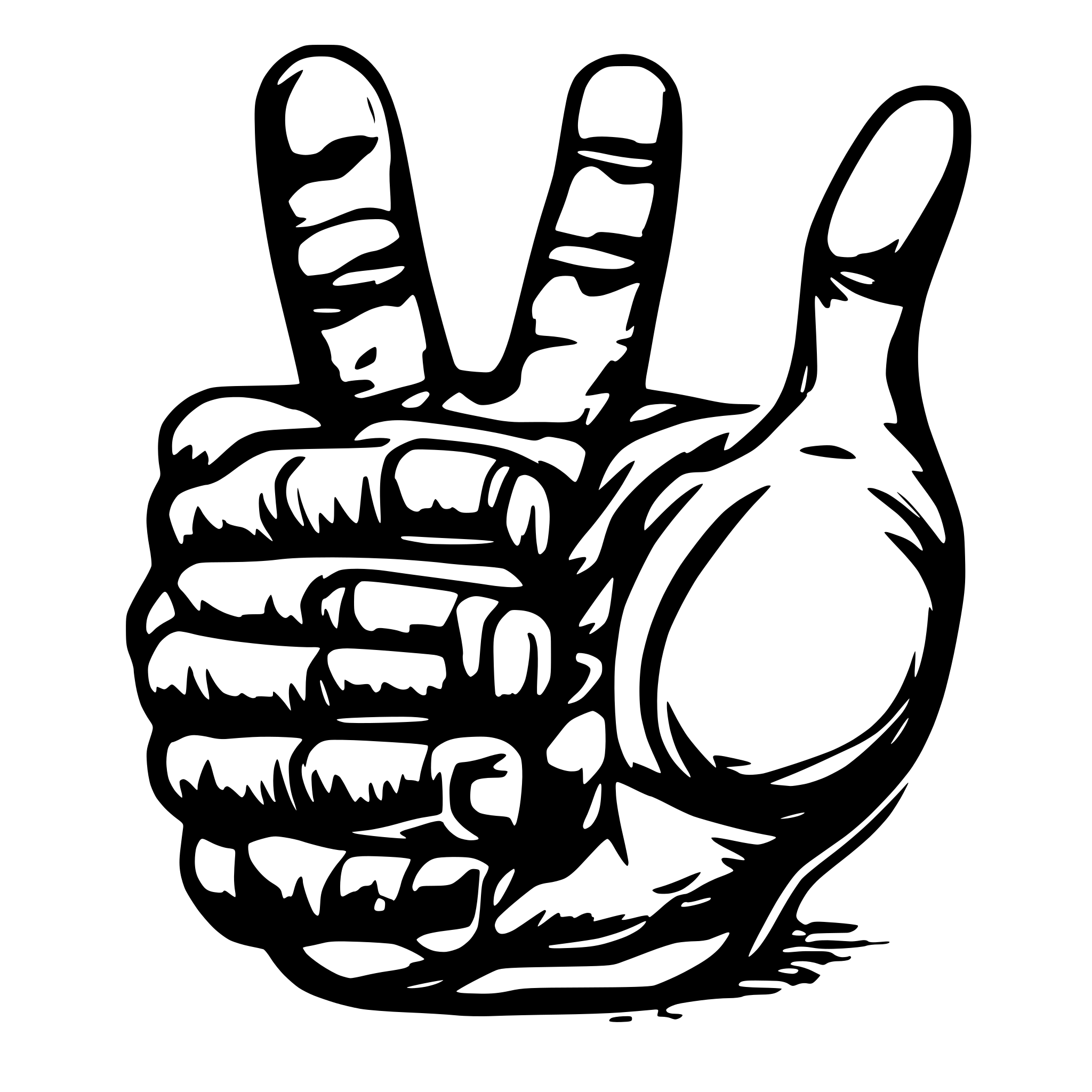 AI-generated SVG of a Thumbs up