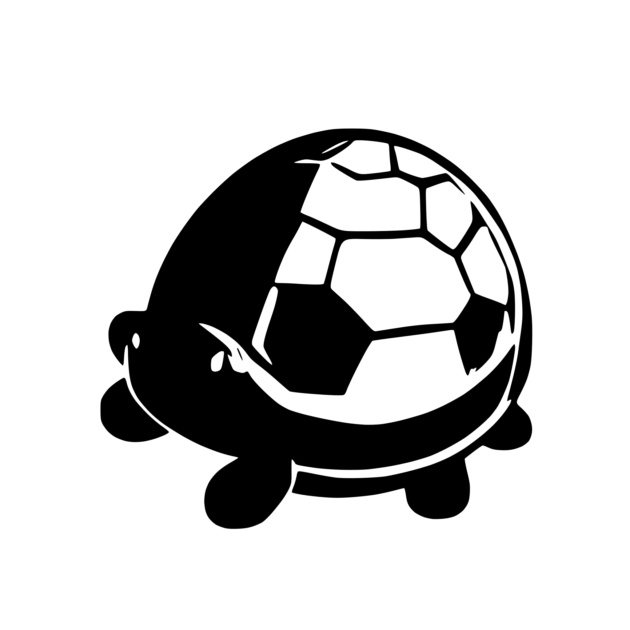 AI-generated SVG of a turtle shell