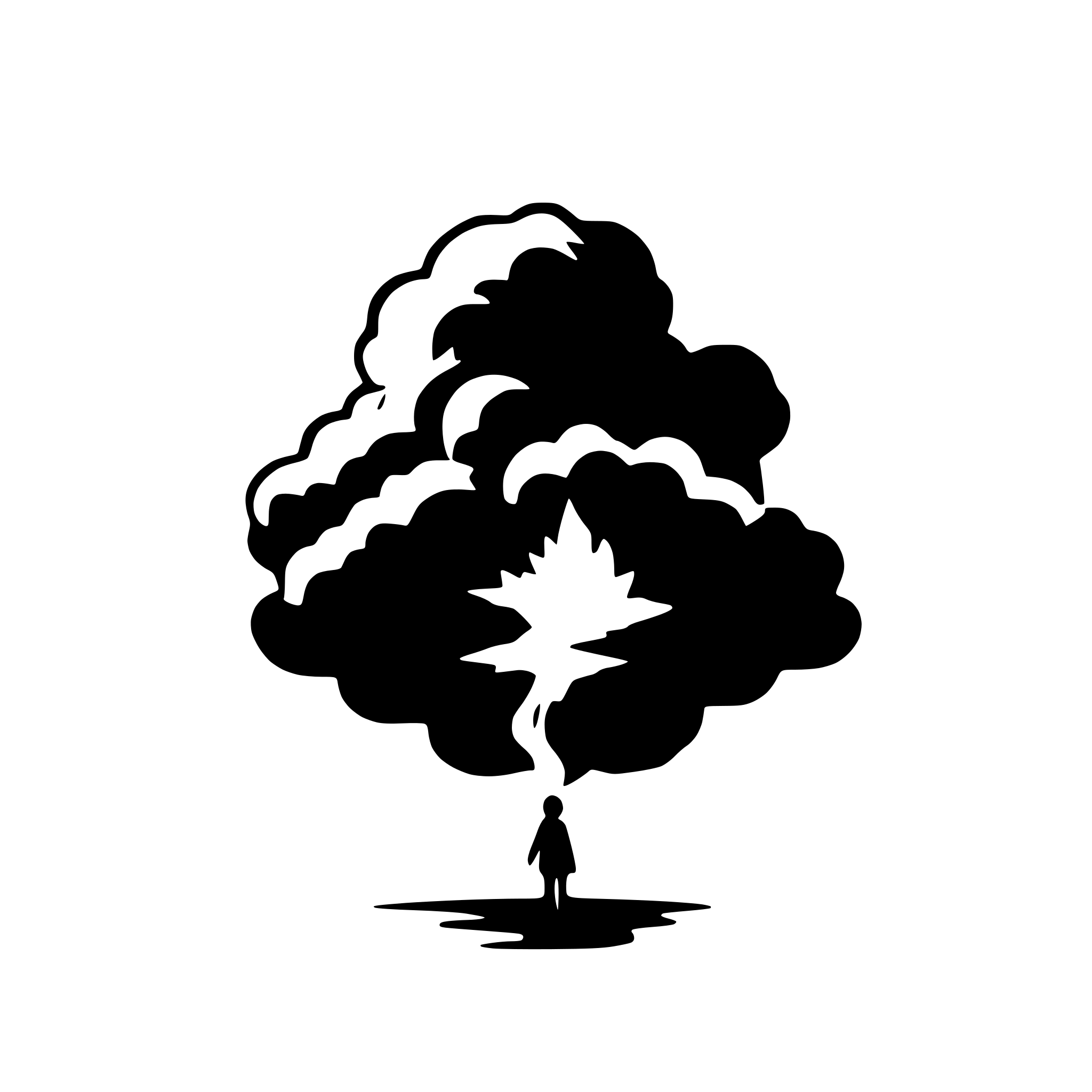 AI-generated SVG of a CLOUDS AS FIRE