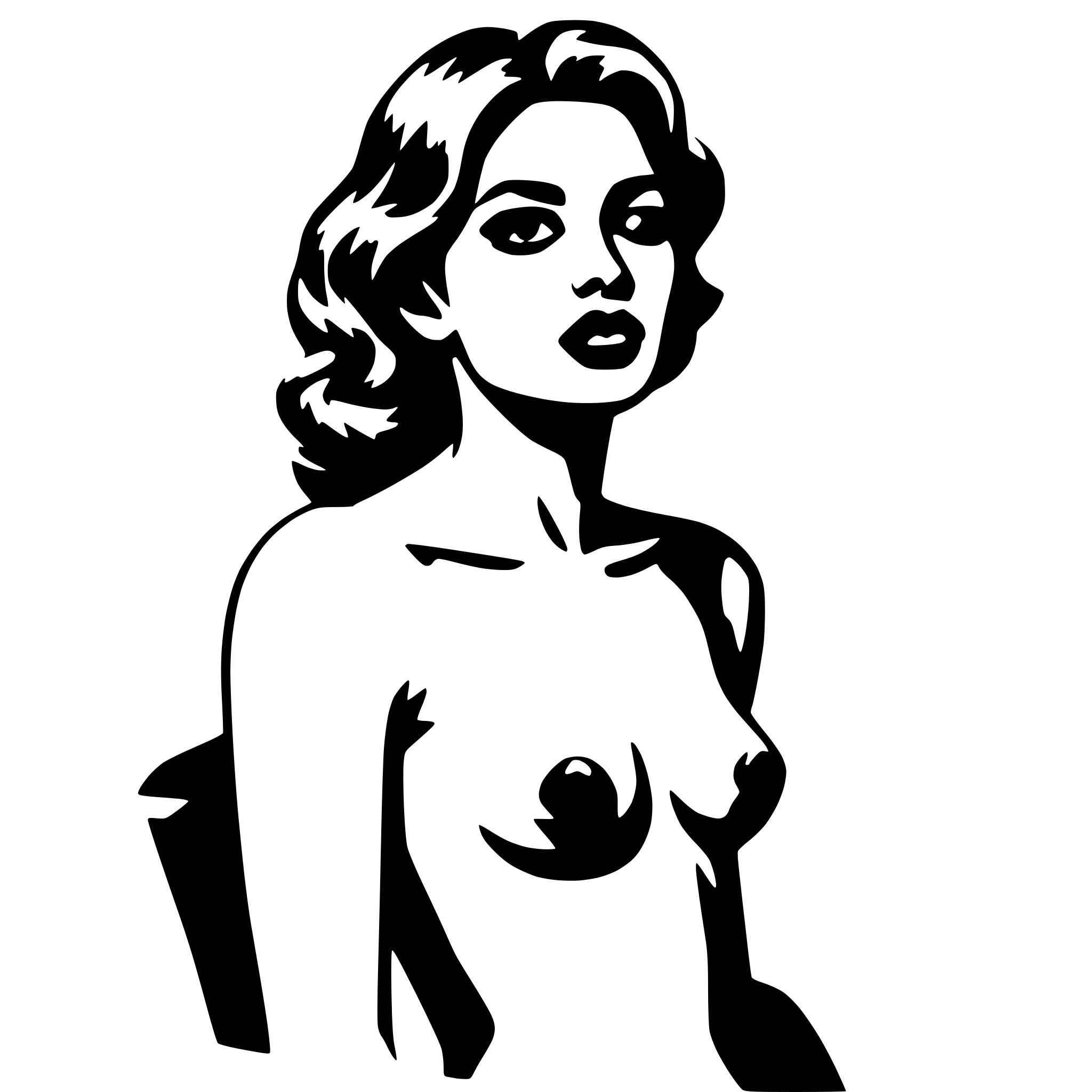 AI-generated SVG of 'Nude'