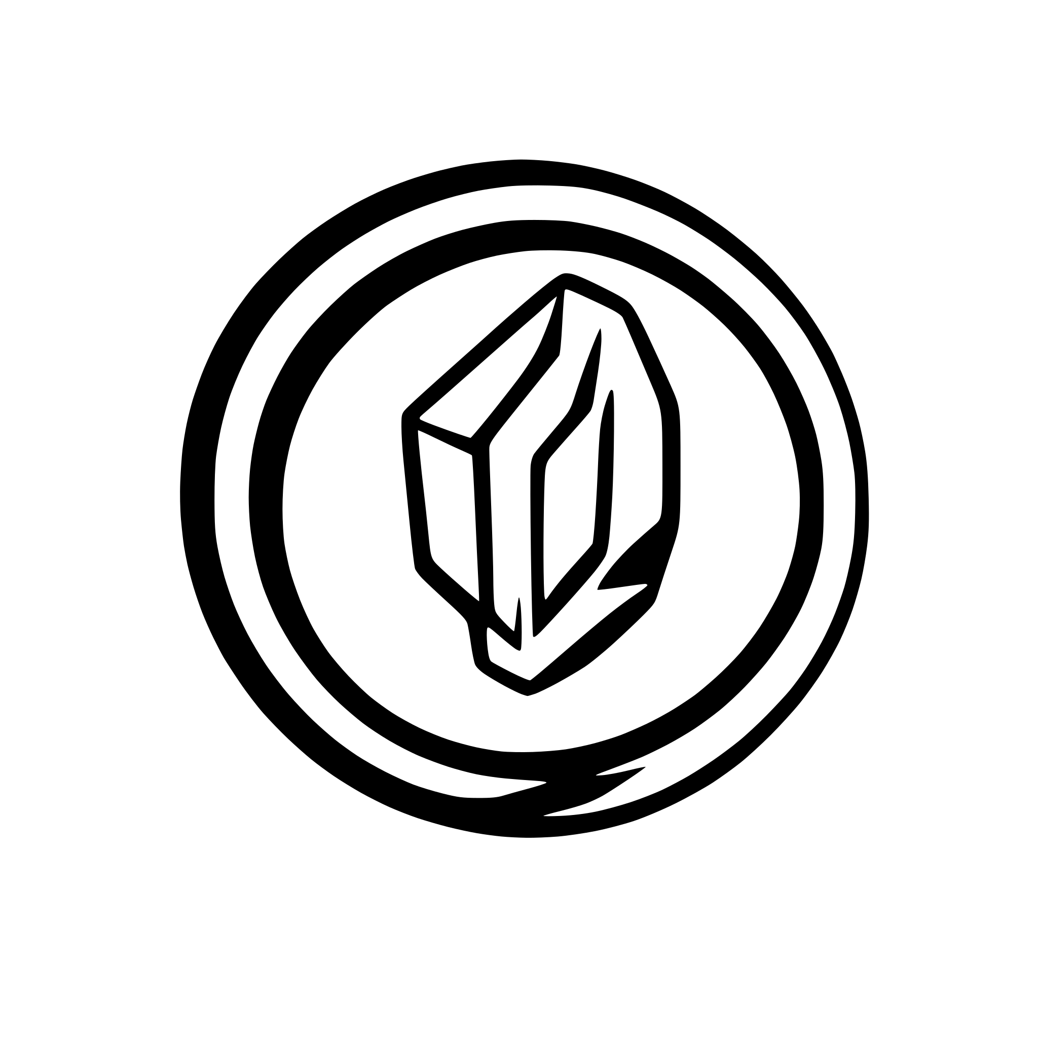 AI-generated SVG of a Runic Tungsten Crystal