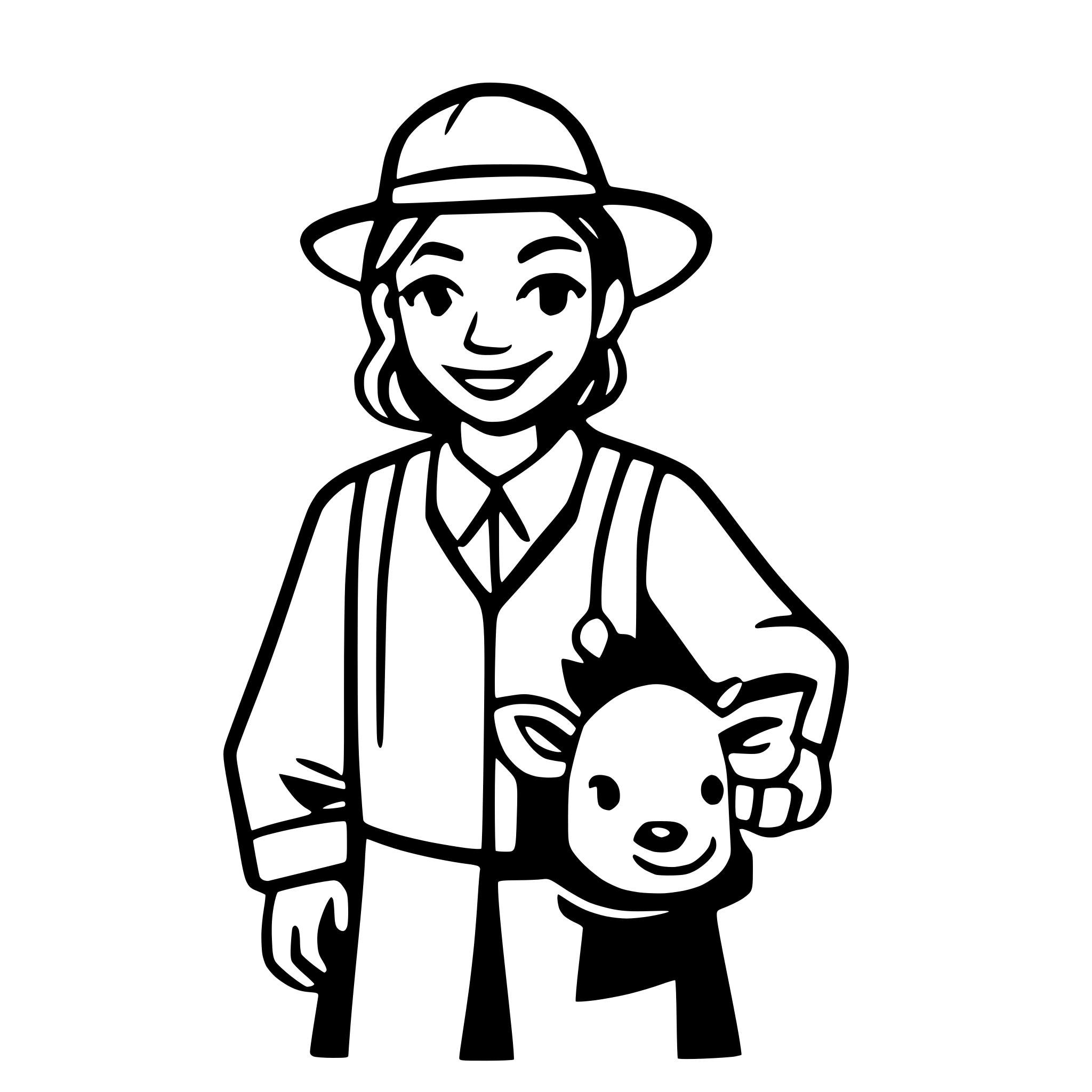 AI-generated SVG of a a drawing of a dairy farmer, pictogram style AI-generated SVG of a a drawing of a dairy farmer, pictogram style