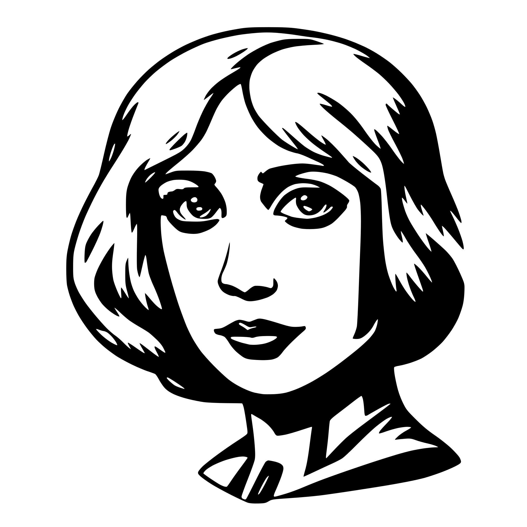 AI-generated SVG of a AI