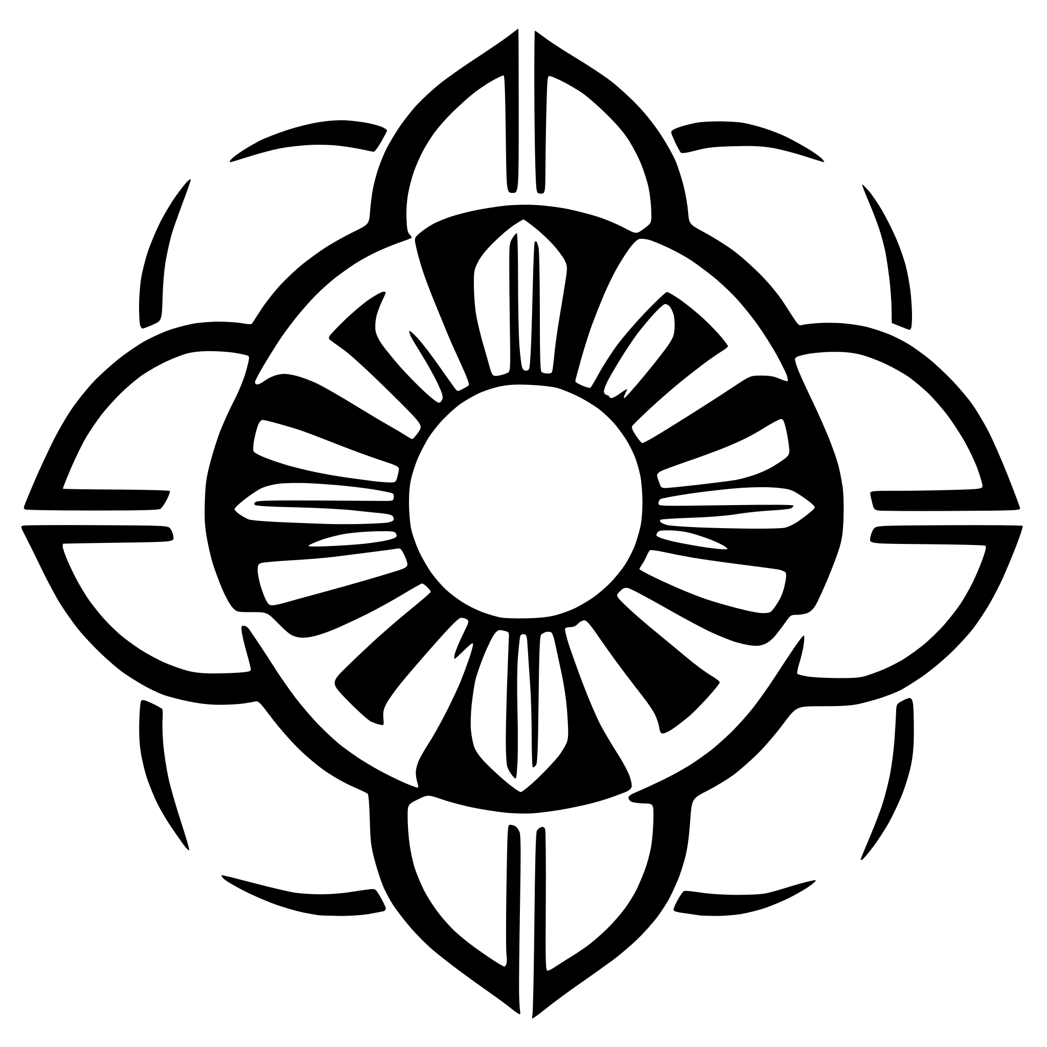 AI-generated SVG of 'japanese Kamon'