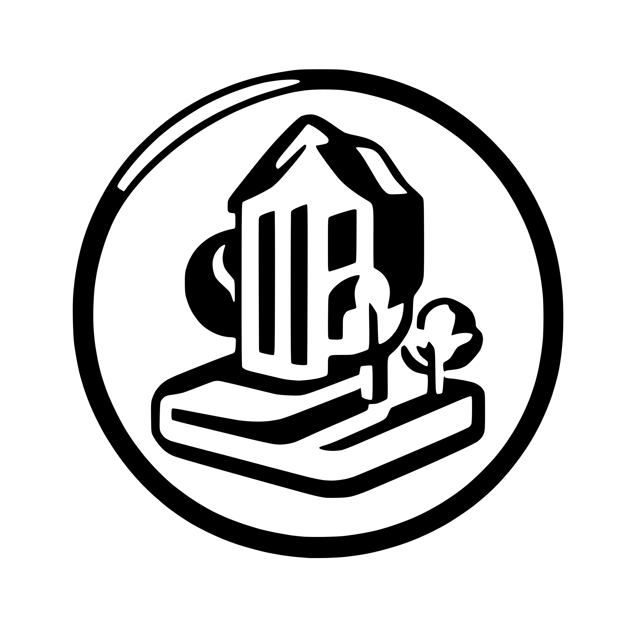 AI-generated SVG of a icon for an macOS app that's a smart university campus simulator