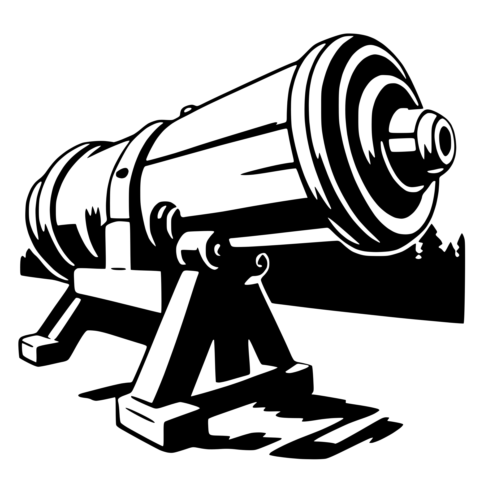 AI-generated SVG of 'cannon'