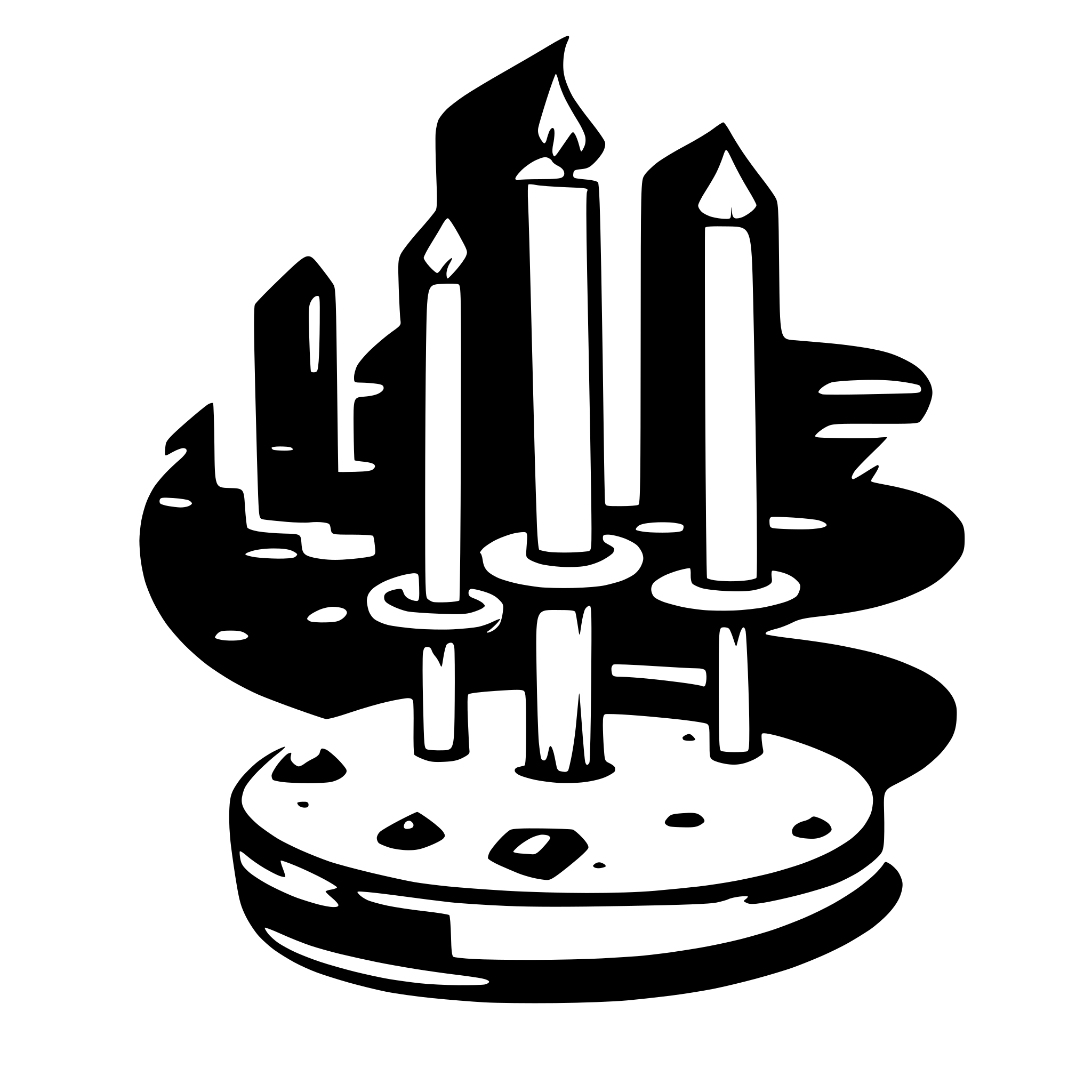 AI-generated SVG of a 40 birthday