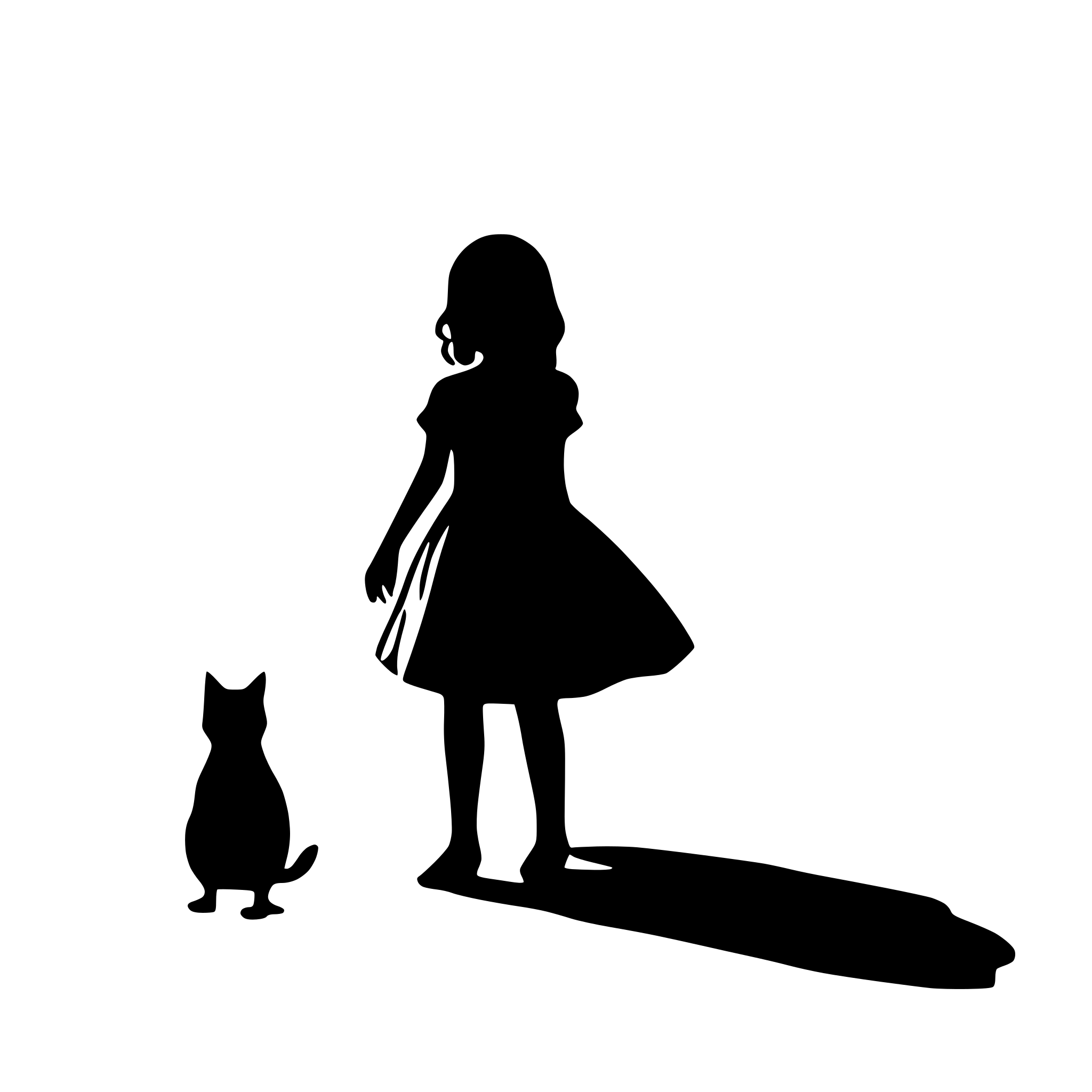 AI-generated SVG of a merkat
