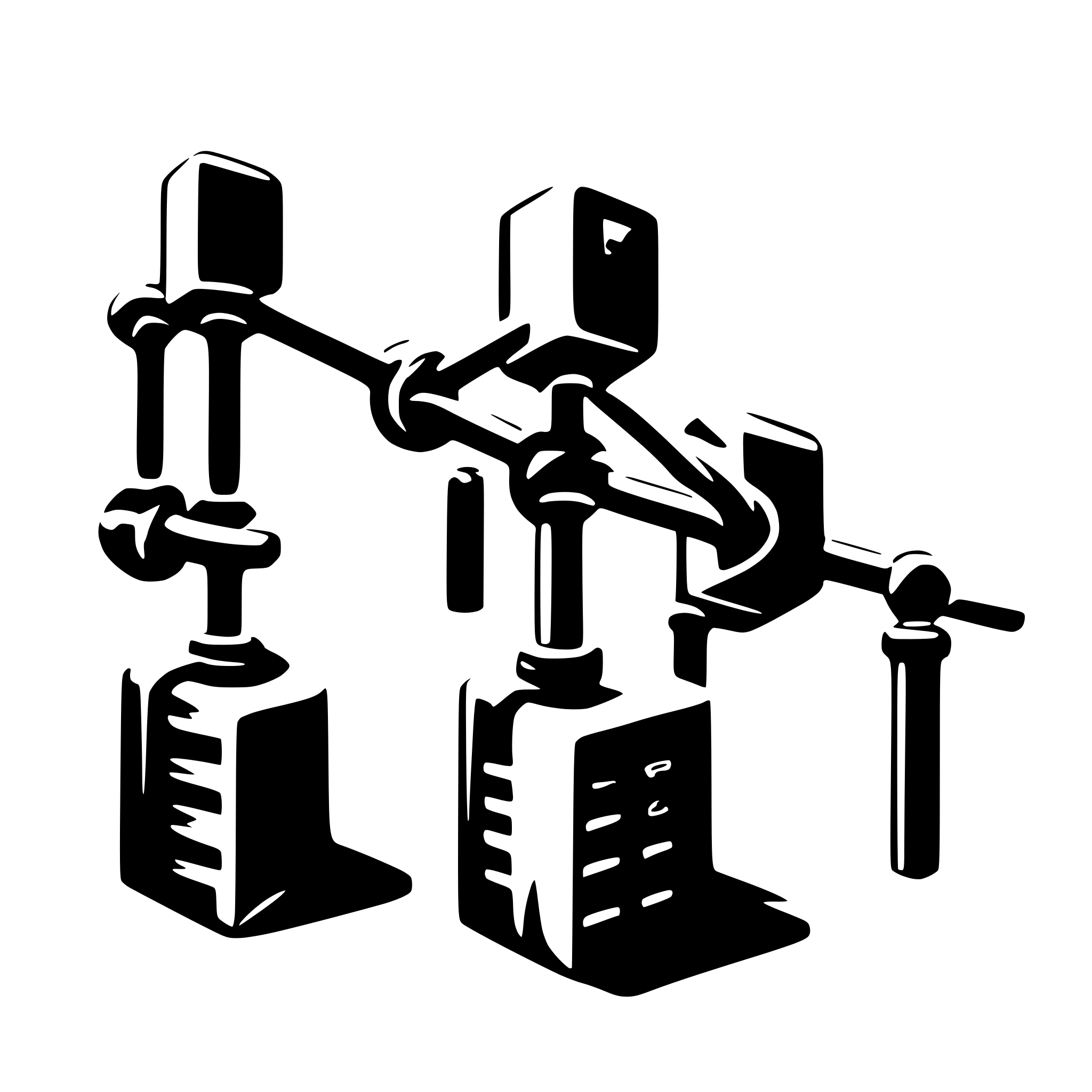 AI-generated SVG of 'redundant network links'