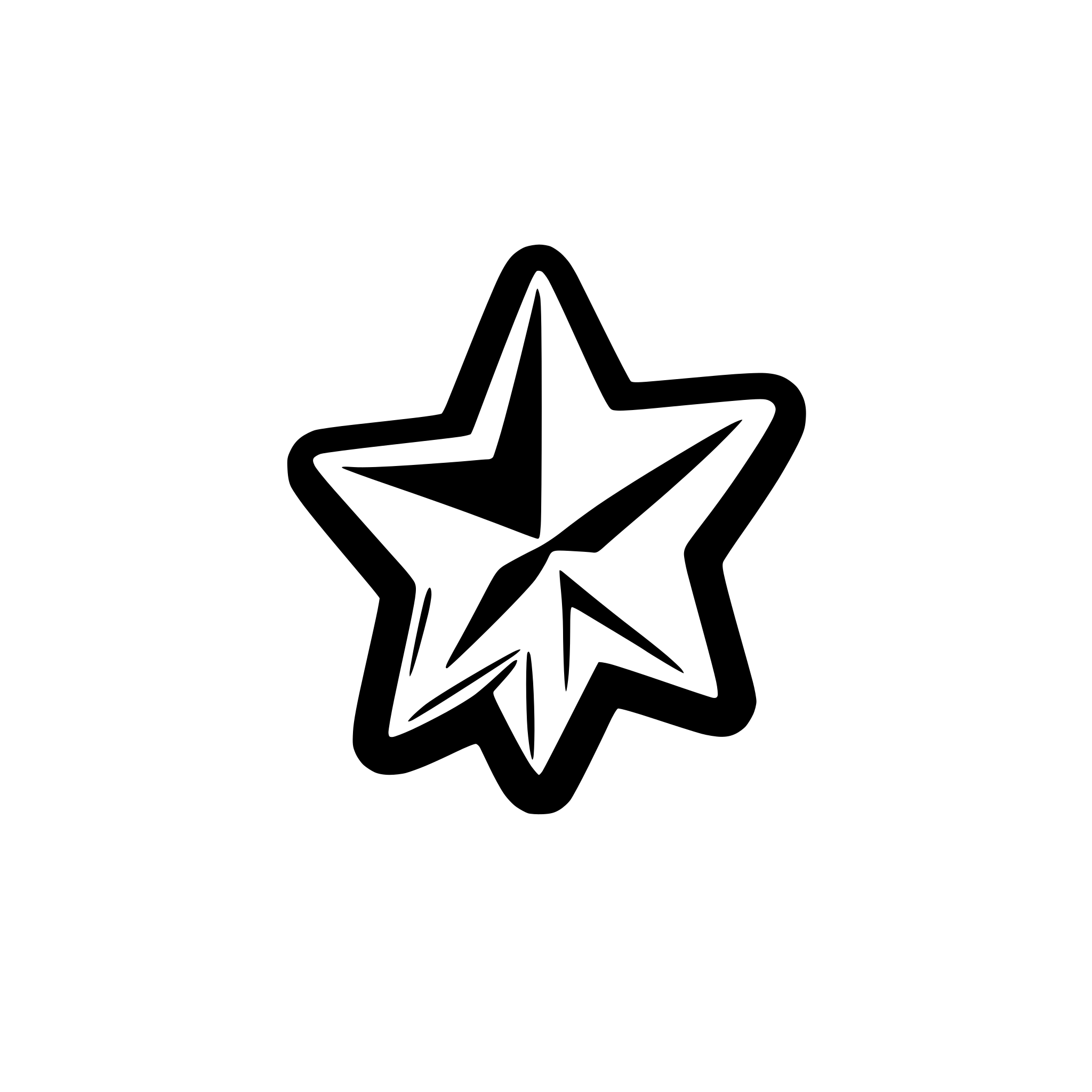 AI-generated SVG of a simple the star logo ico svg