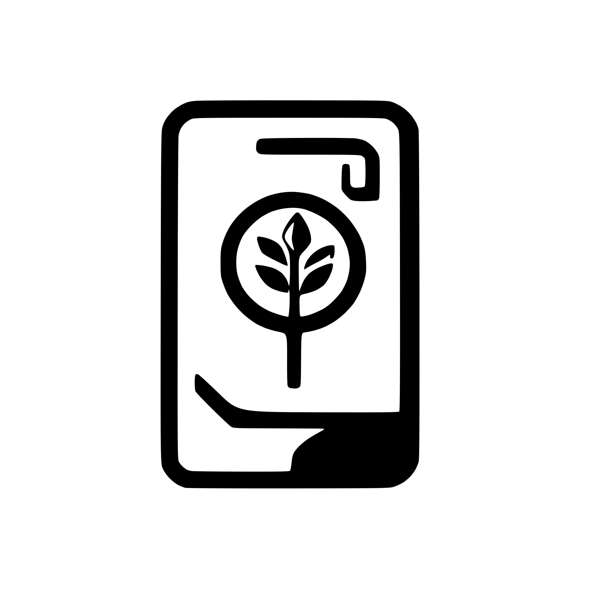 AI-generated SVG of a Generated icon CPF document