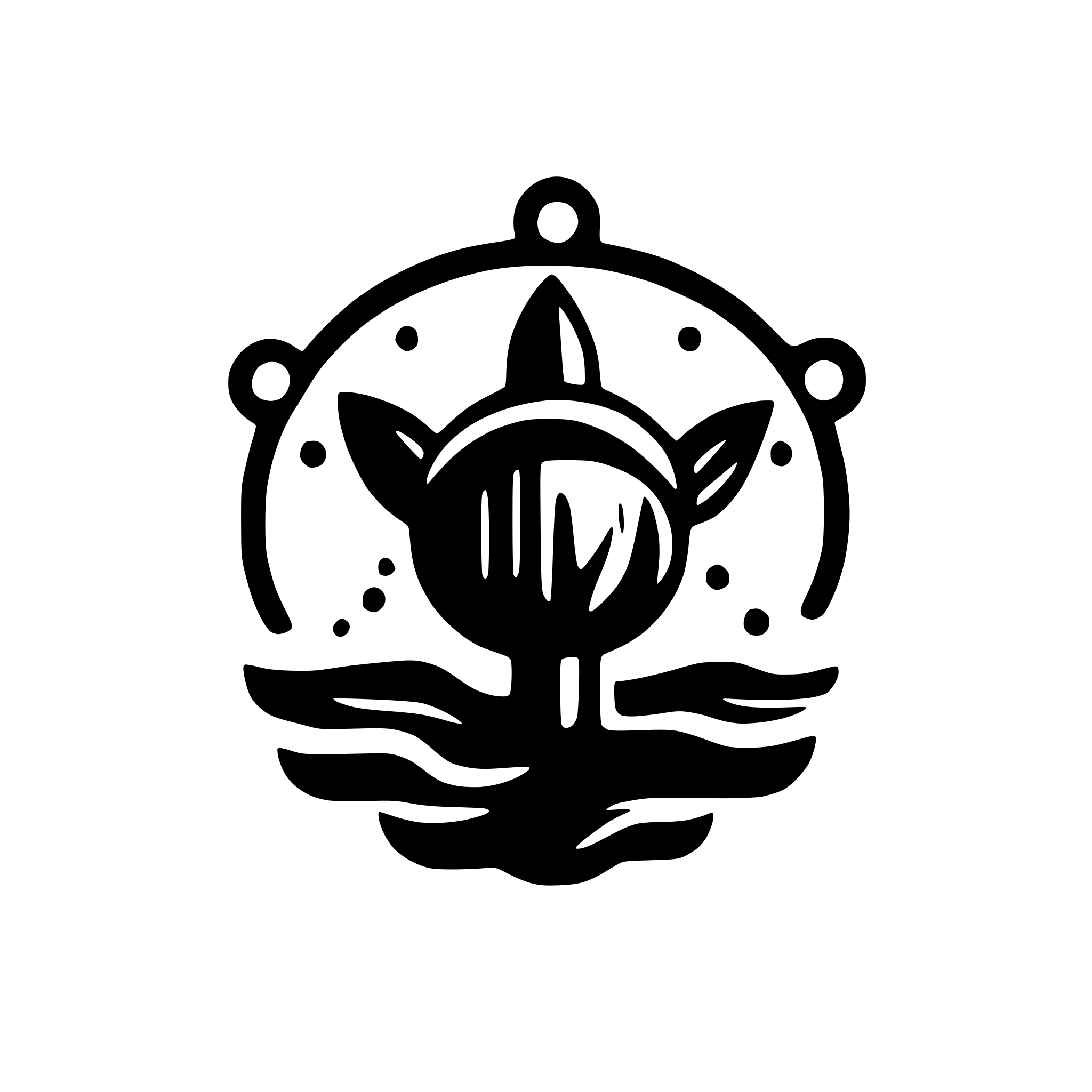 AI-generated SVG of a Create a logo for a neural network that uses ocean photos to determine the presence of oil spills.