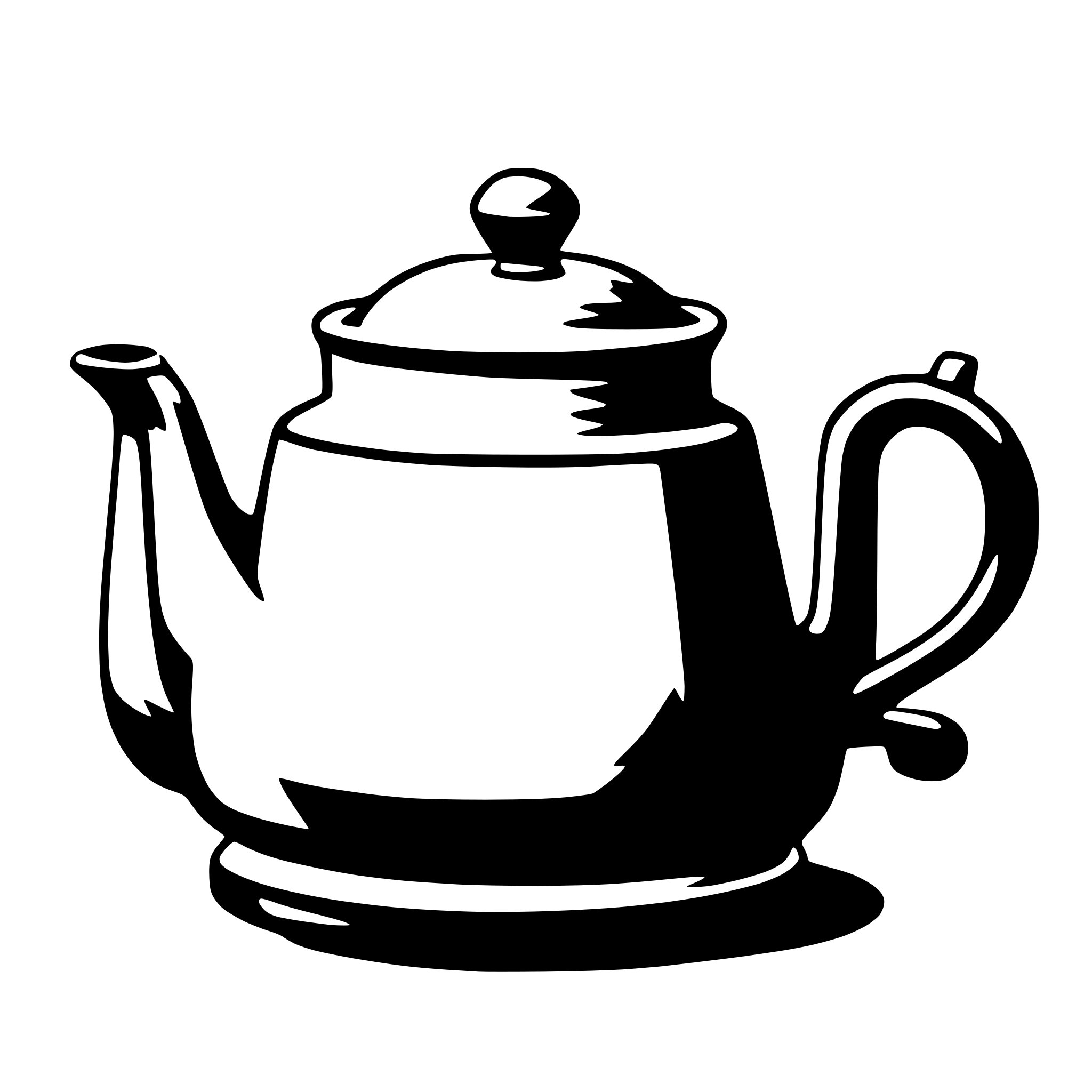 AI-generated SVG of 'teapot'