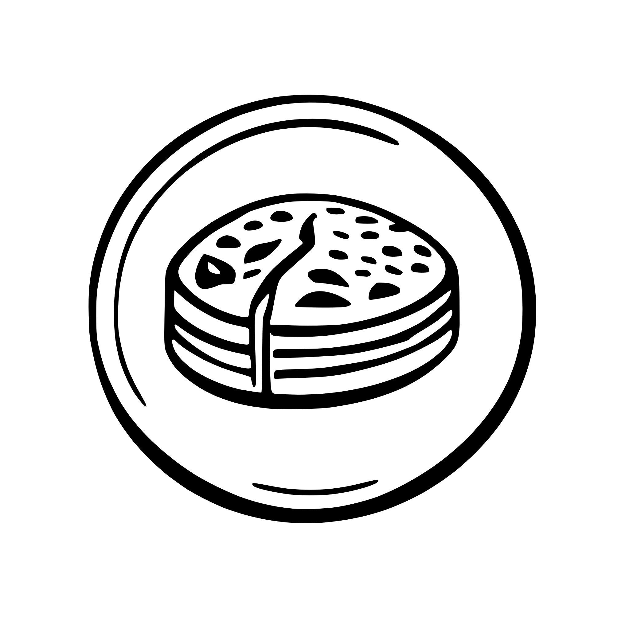 AI-generated SVG of 'pancake'