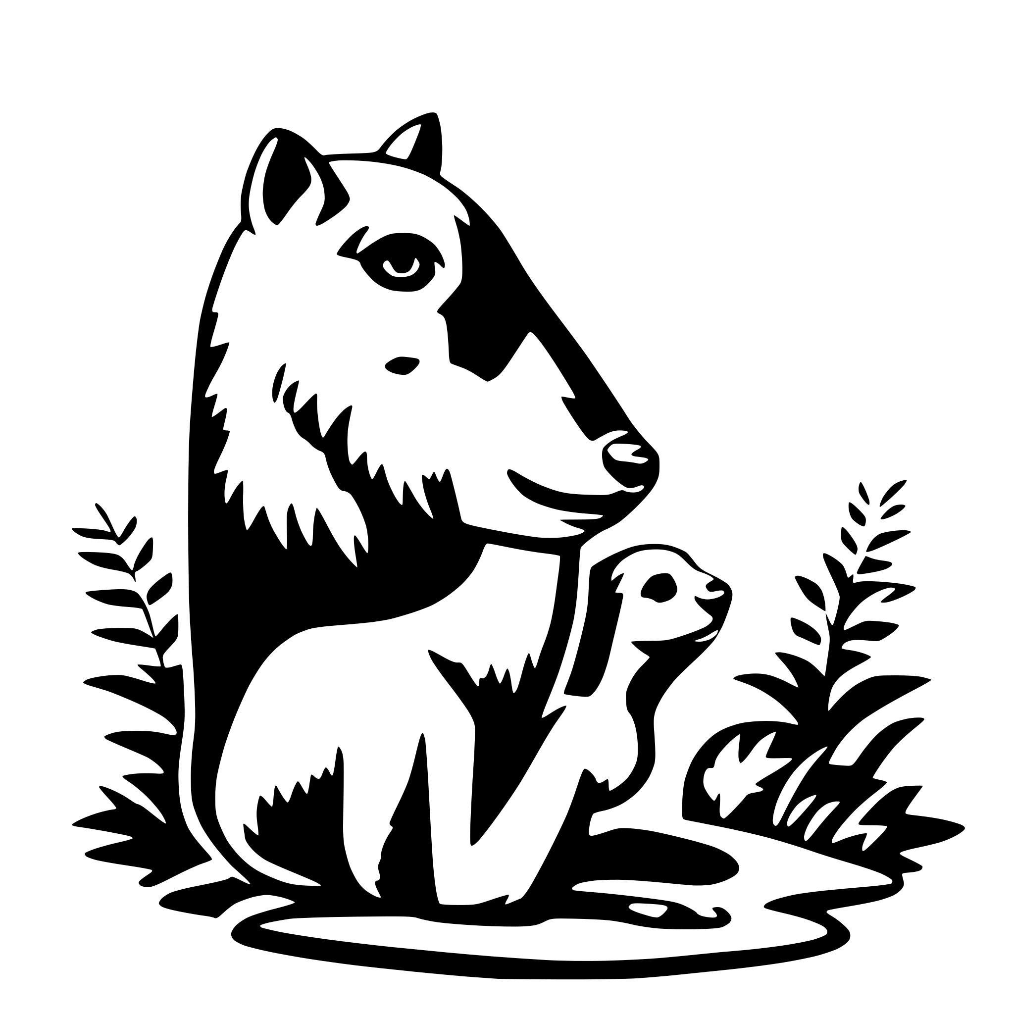 AI-generated SVG of a Peta Indonesia
