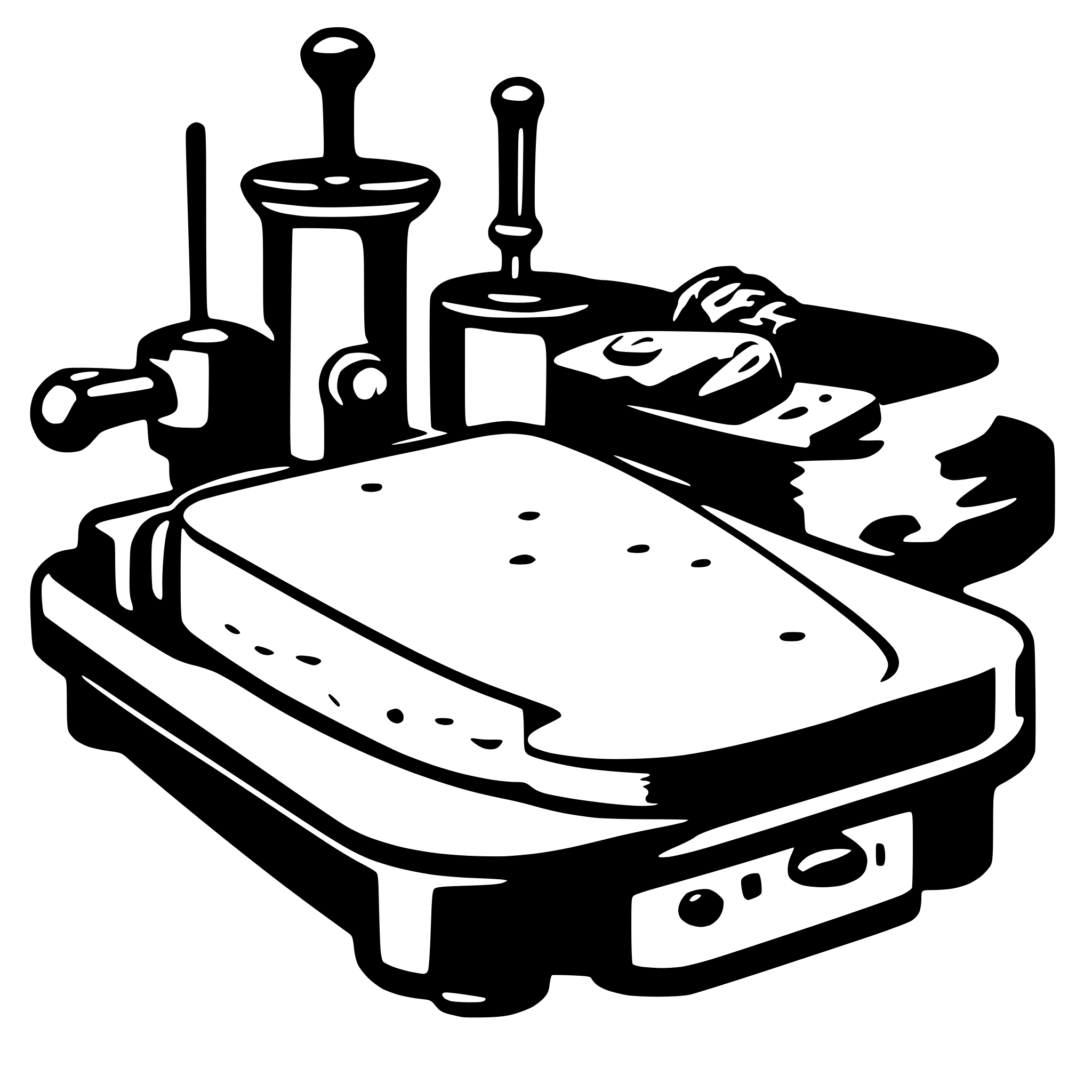 AI-generated SVG of 'raclette'