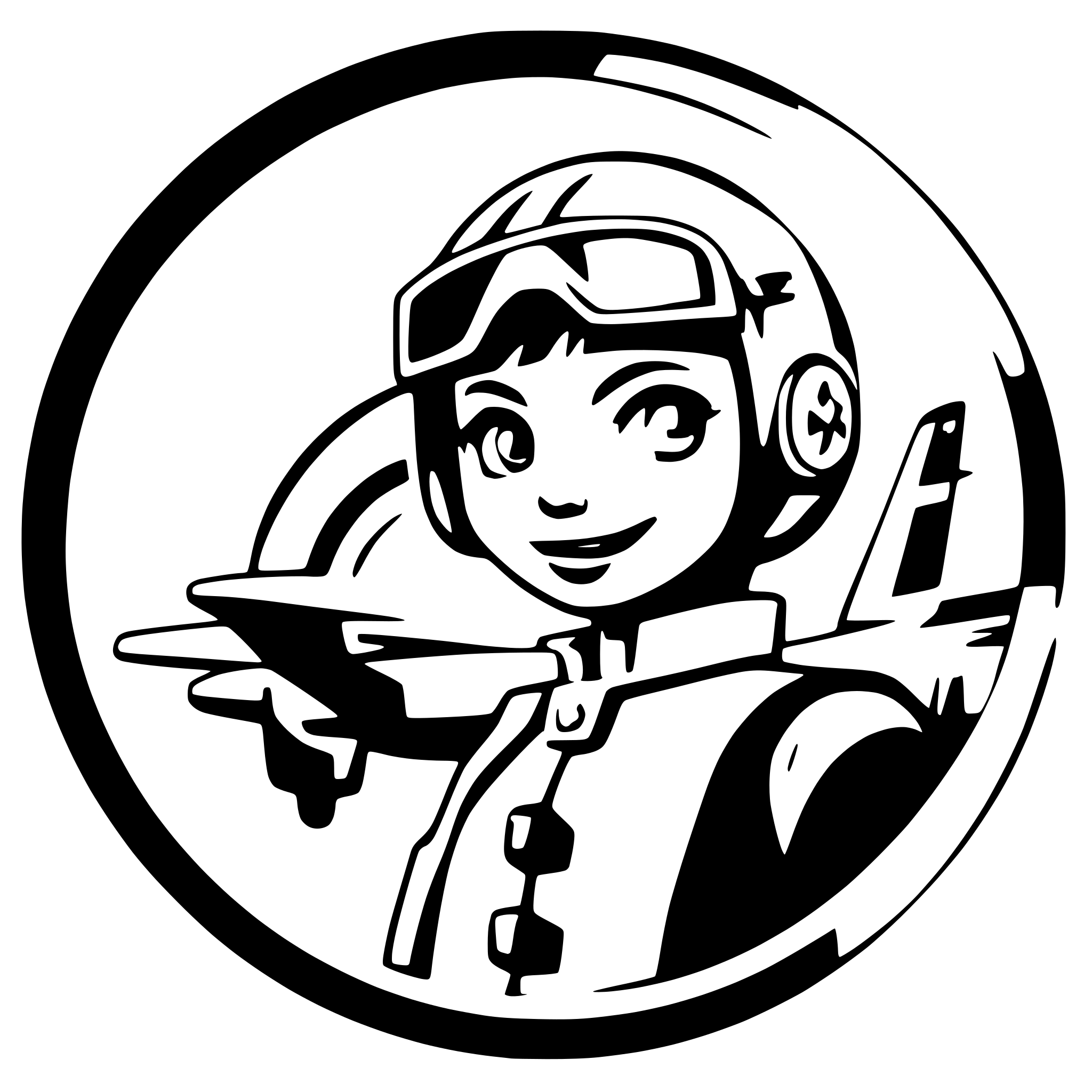 AI-generated SVG of a plane with a cut boy in the cockpit