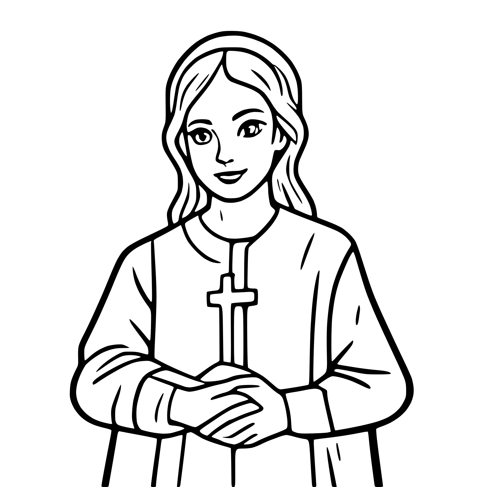 AI-generated SVG of 'catholic host with letters jhs'