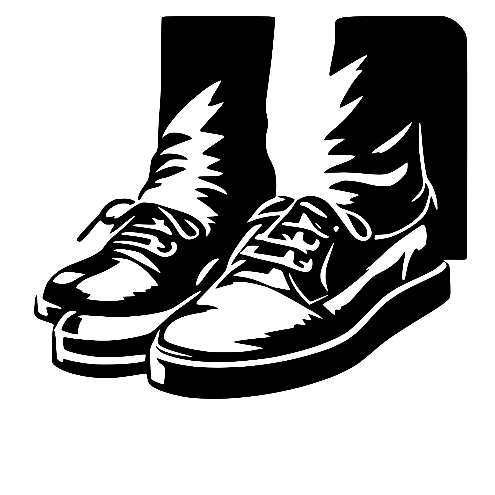 AI-generated SVG of 'Shoe mate'