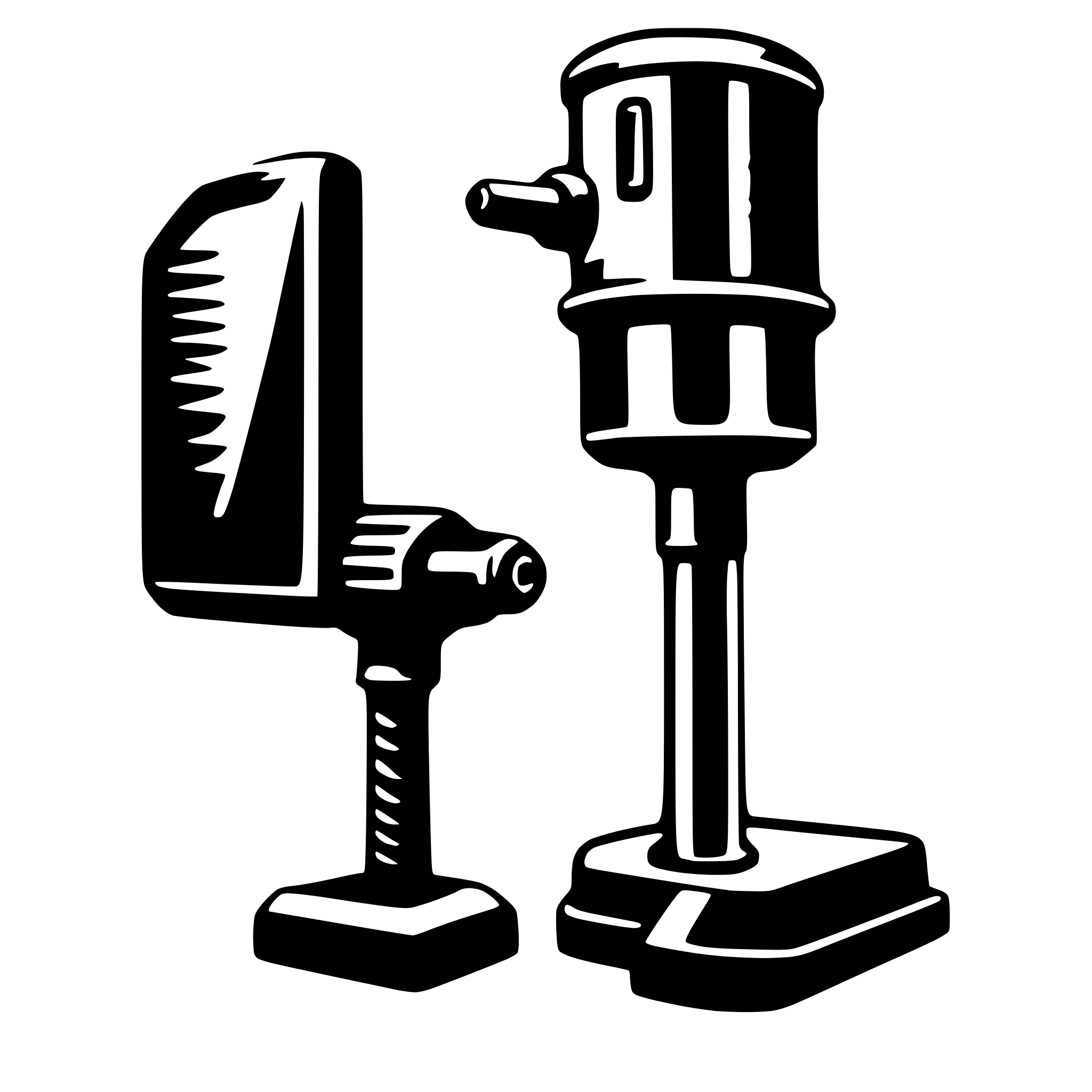 AI-generated SVG of 'electric drill'