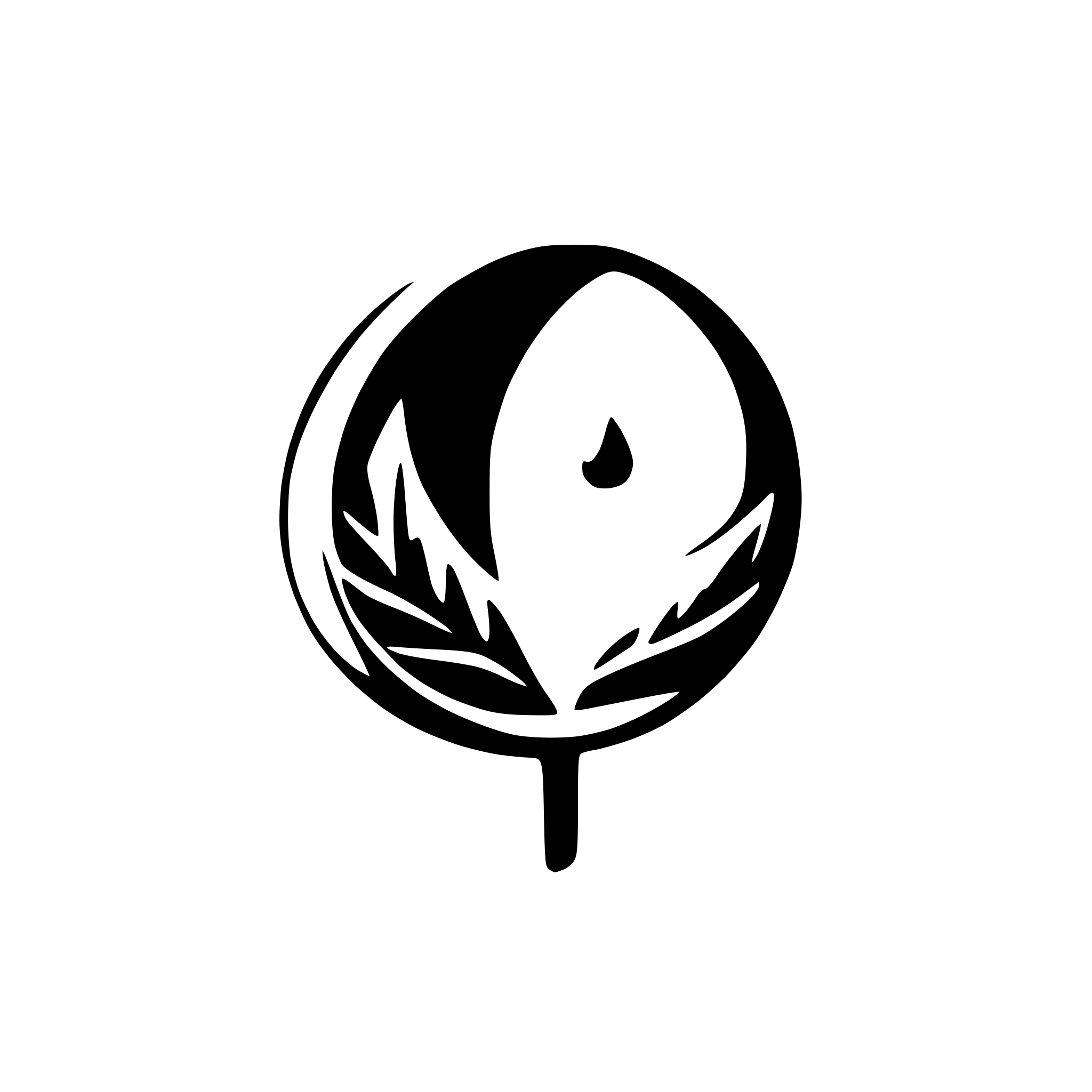 AI-generated SVG of 'moon boho minimalism'