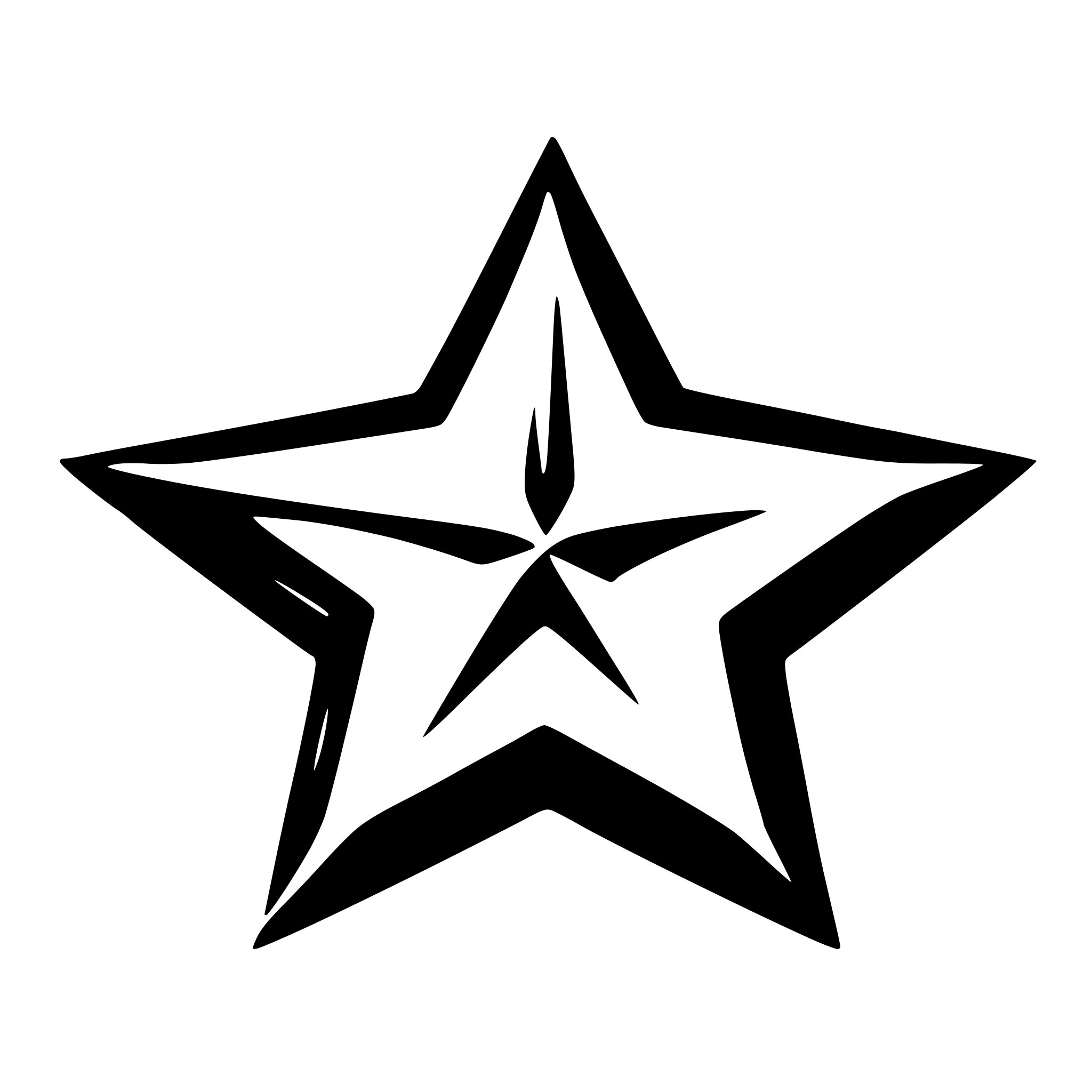 AI-generated SVG of a star
