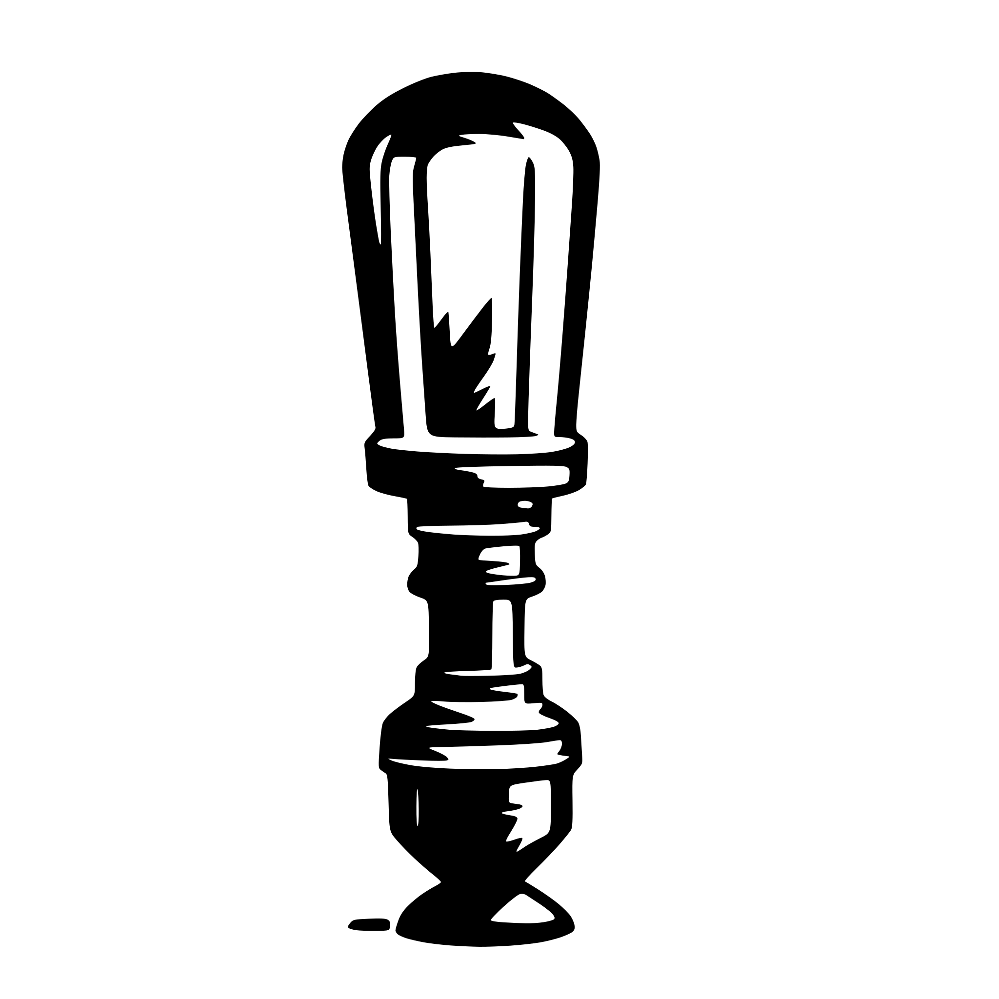 AI-generated SVG of a flash lamp